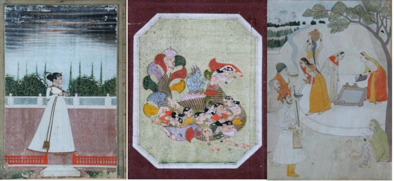 Lot of Three Unknown Indian/Persian (1 of 10)