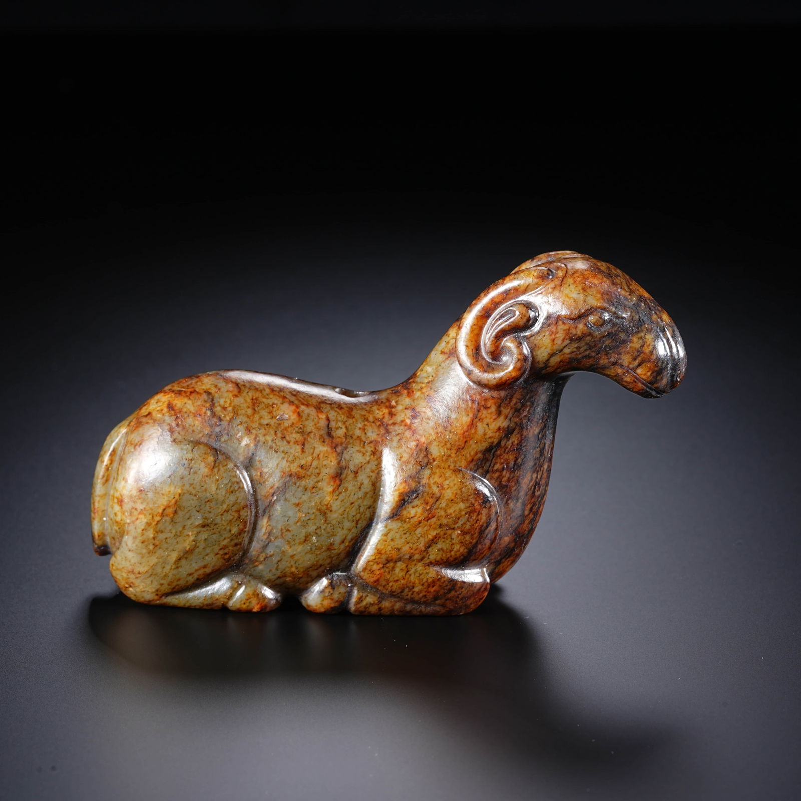 Songyu sheep: L:10cm H:6.2cm