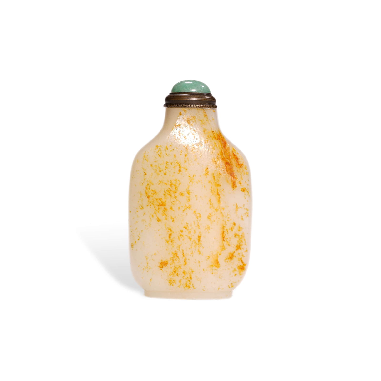 Qinghhetian jade snuff bottle (1 of 4)