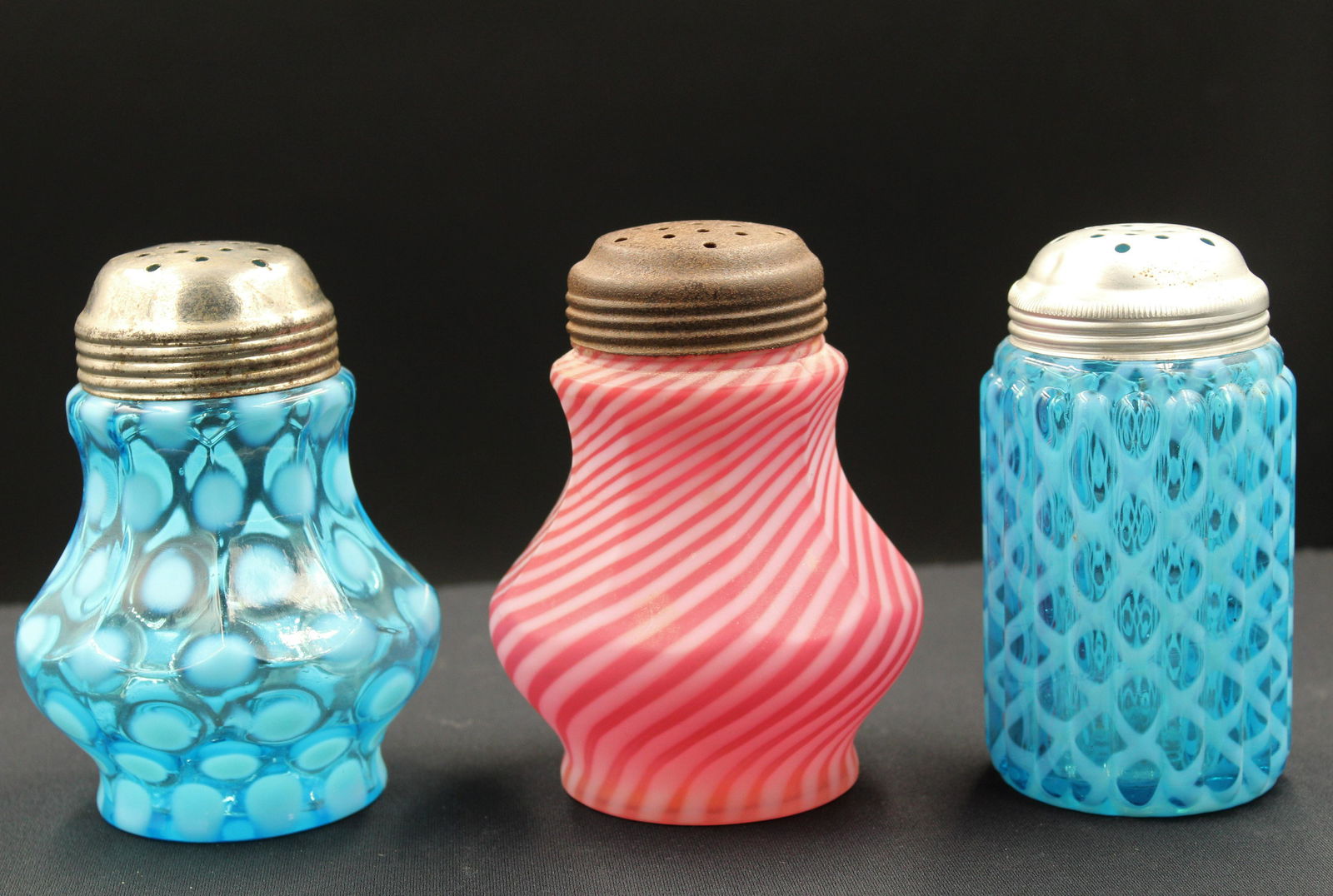 3 pc. Lot Northwood & other Victorian Sugar Shakers (1 of 1)