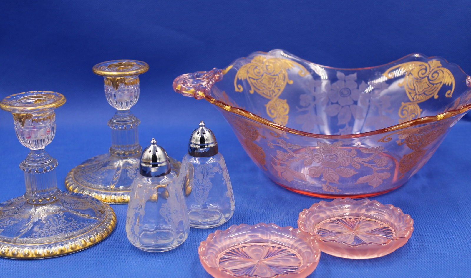 7pc. Lot Cambridge Glass various Articles (1 of 5)