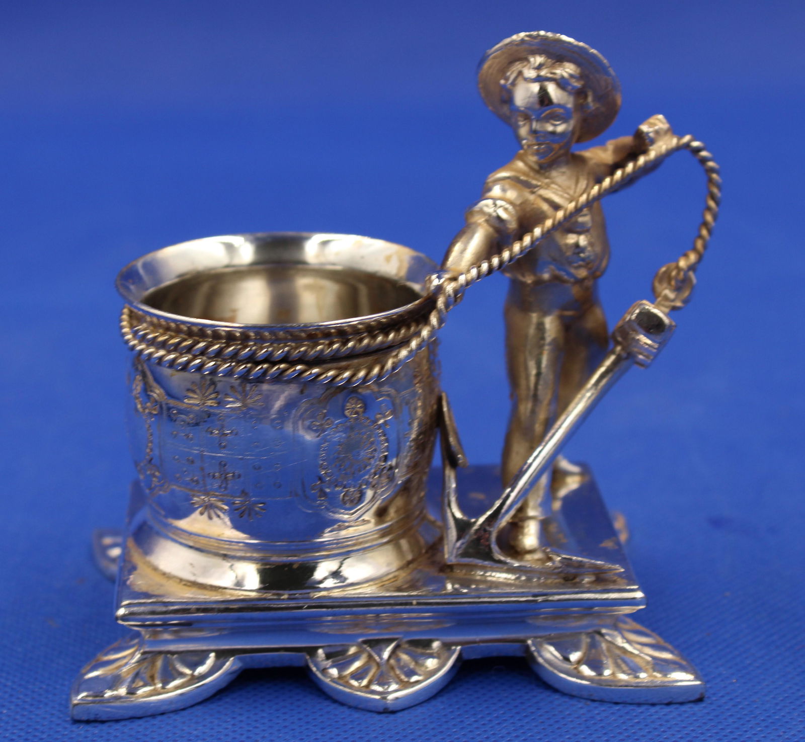 Reed & Barton Boy and Anchor silverplate Toothpick (1 of 3)