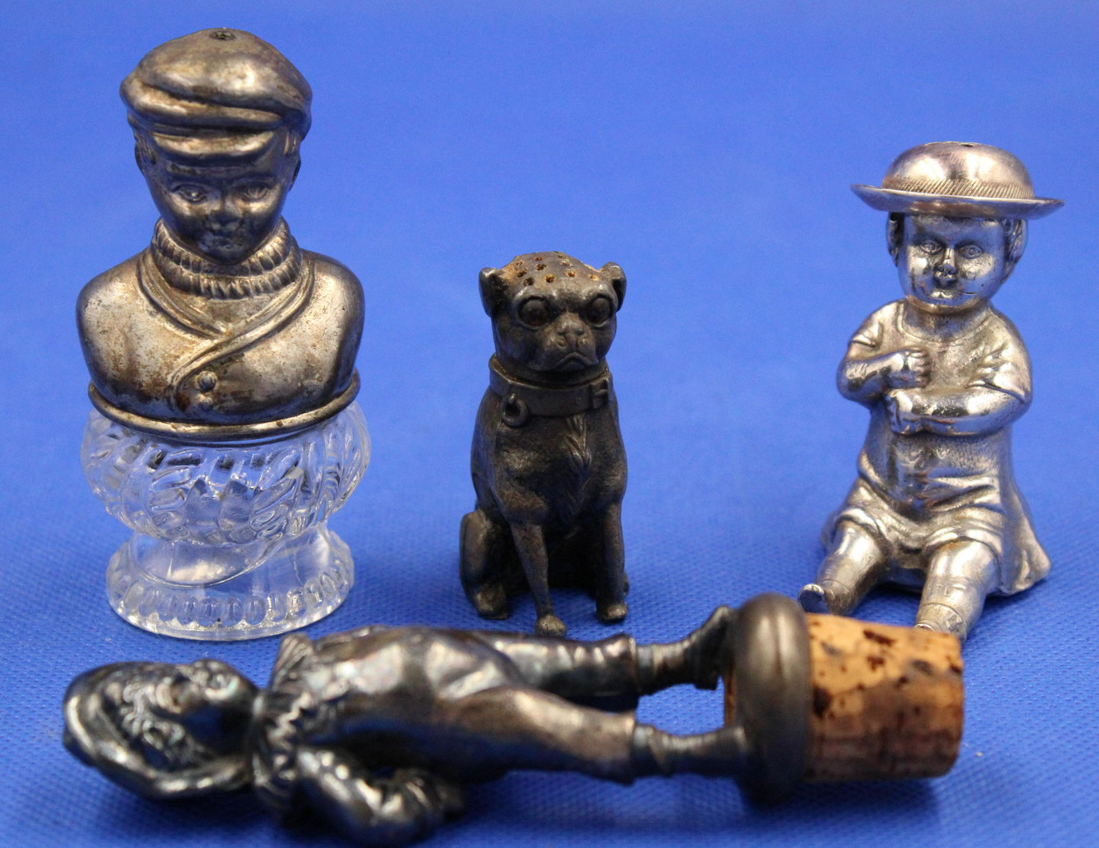 Lot of 4 Victorian misc silverplate & more (1 of 5)