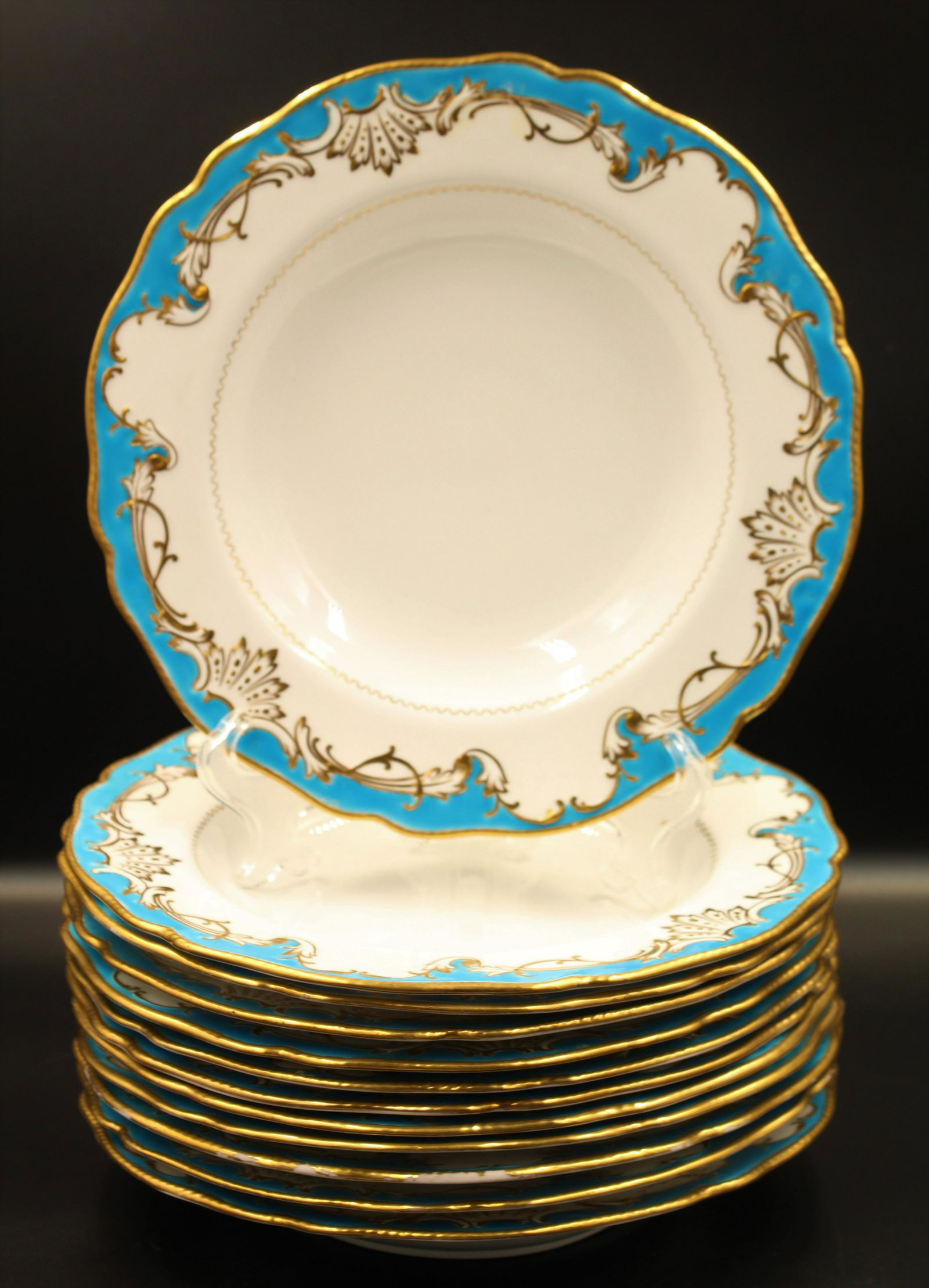 12 pc. Lot Copelands China Soup Bowls (1 of 5)