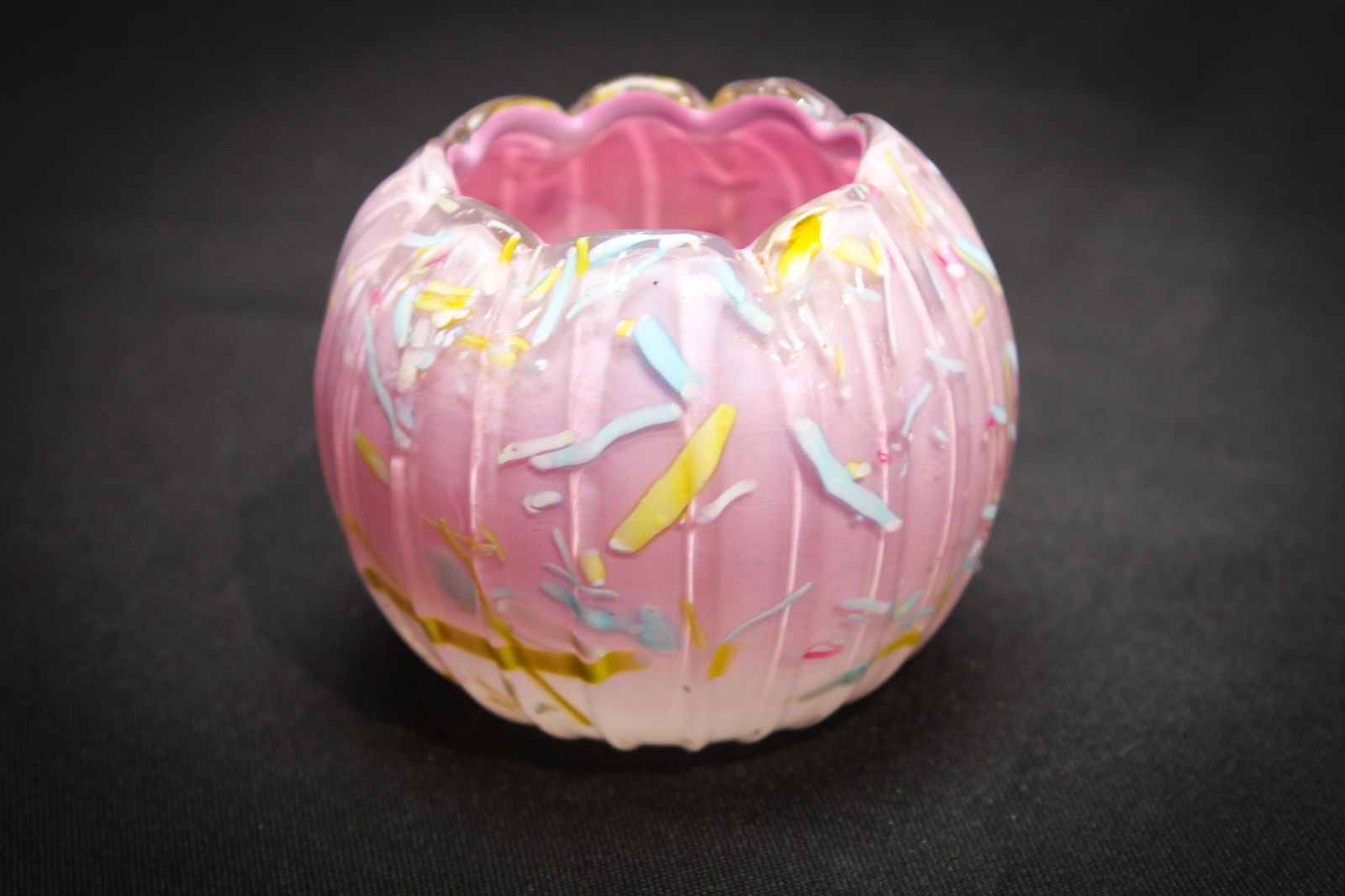 Victorian Pink Cased Peloton Diminutive Rose Bowl (1 of 3)