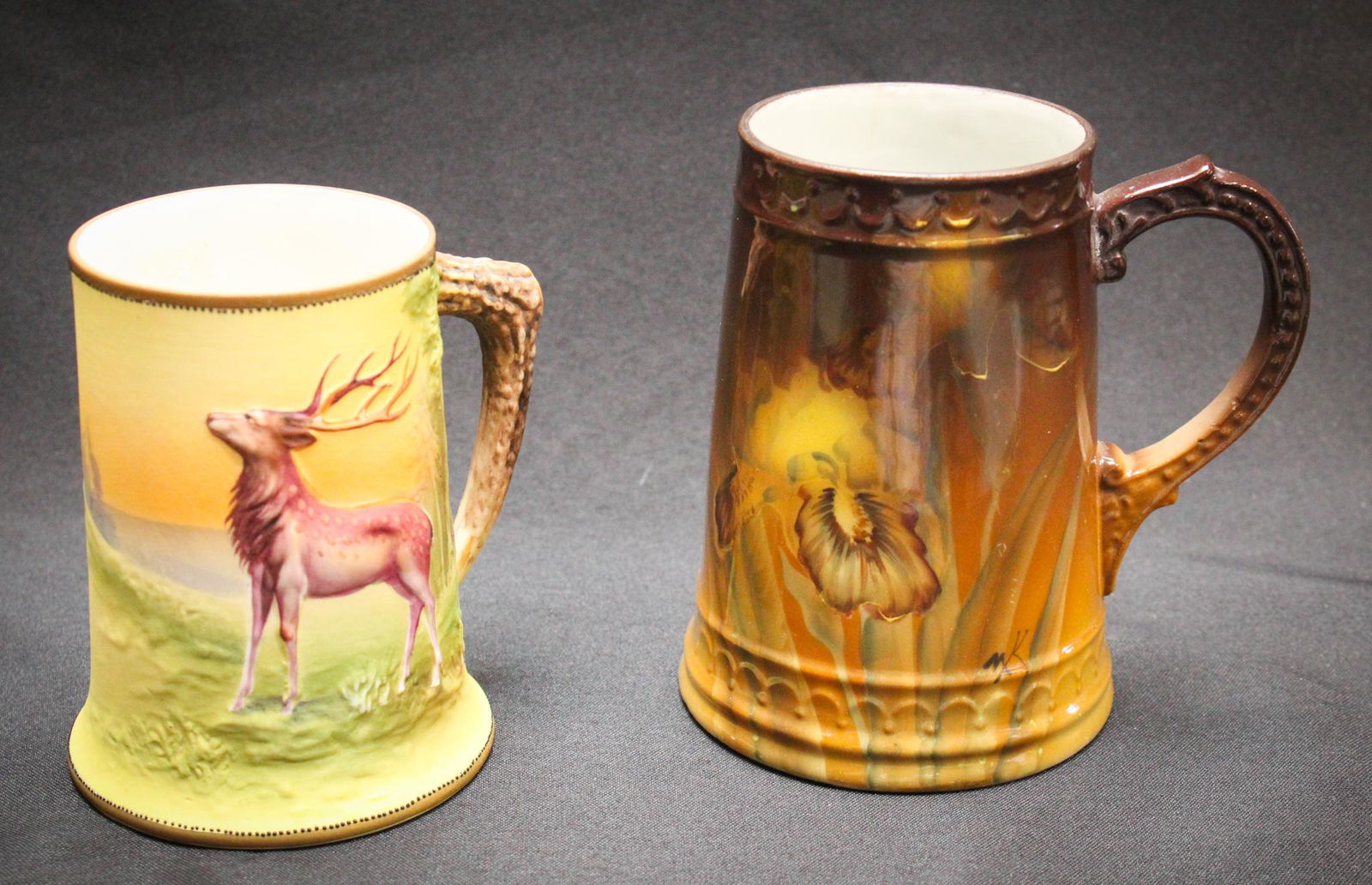 Lot of 2pcs Nippon Hand Painted Porcelain (1 of 5)