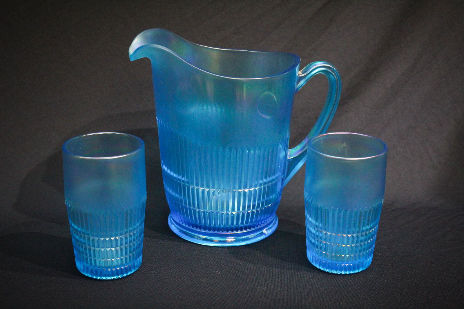 Fenton Celeste Blue Stretch glass (1 of 6)