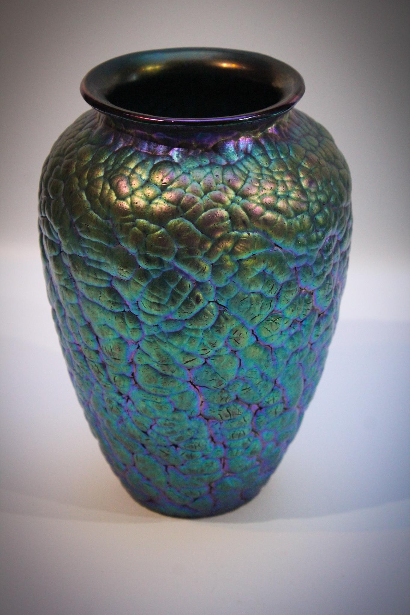 Loetz Phaenomen Genre 377 Lava Vase (1 of 7)