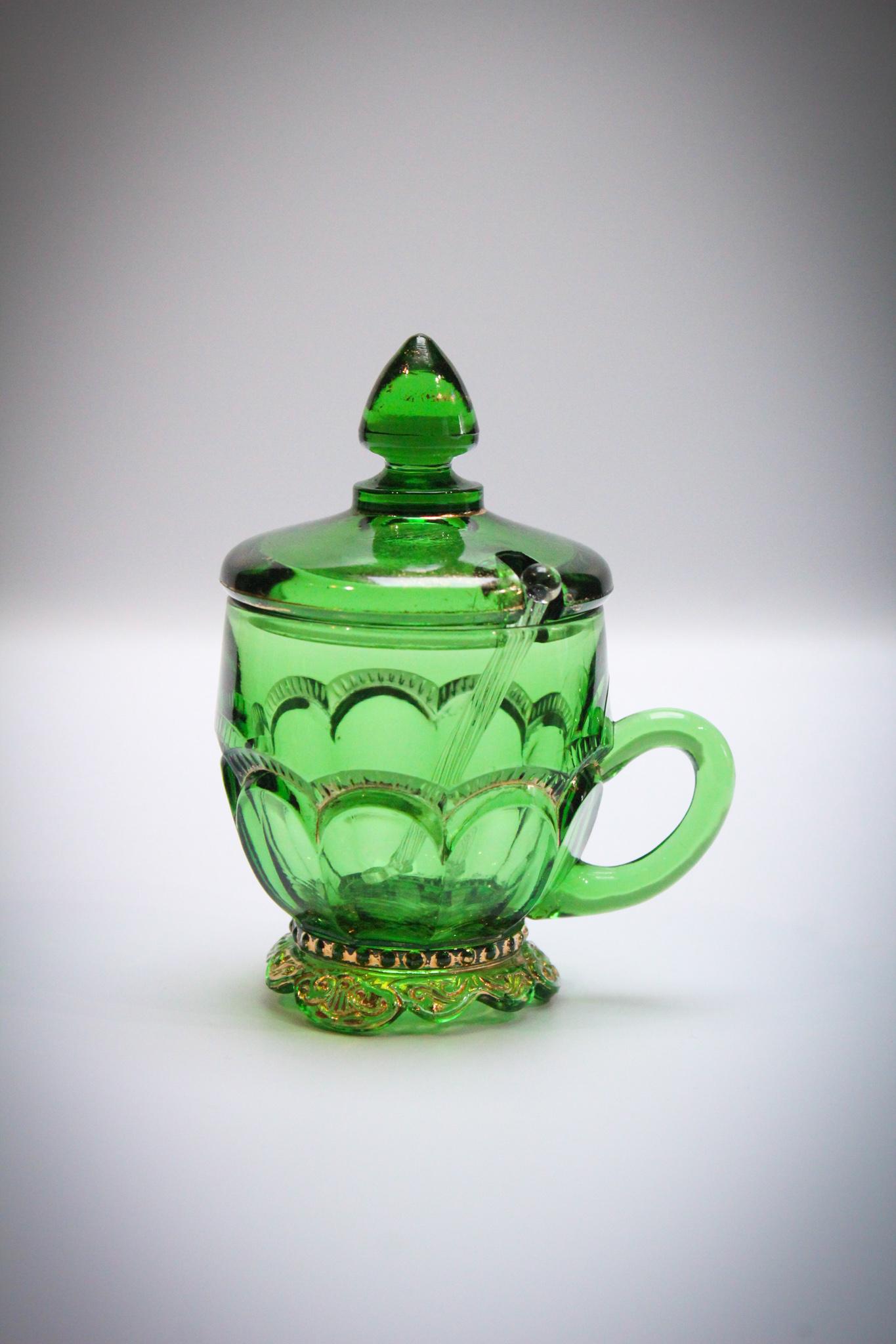 Scarce Riverside Empress Mustard & Lid (1 of 4)