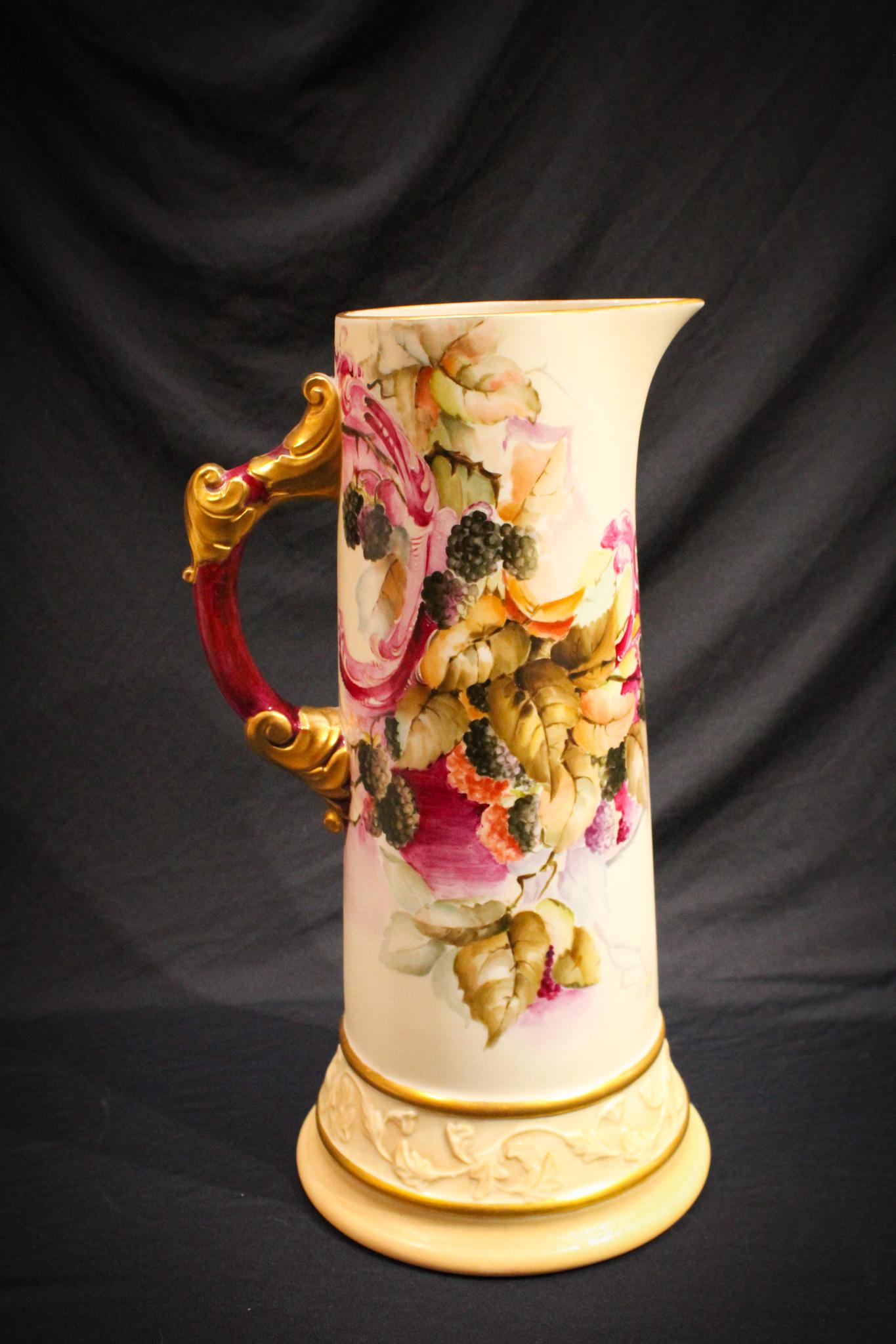 Blackberry dÃ©cor Willetts Belleek Tankard (1 of 6)