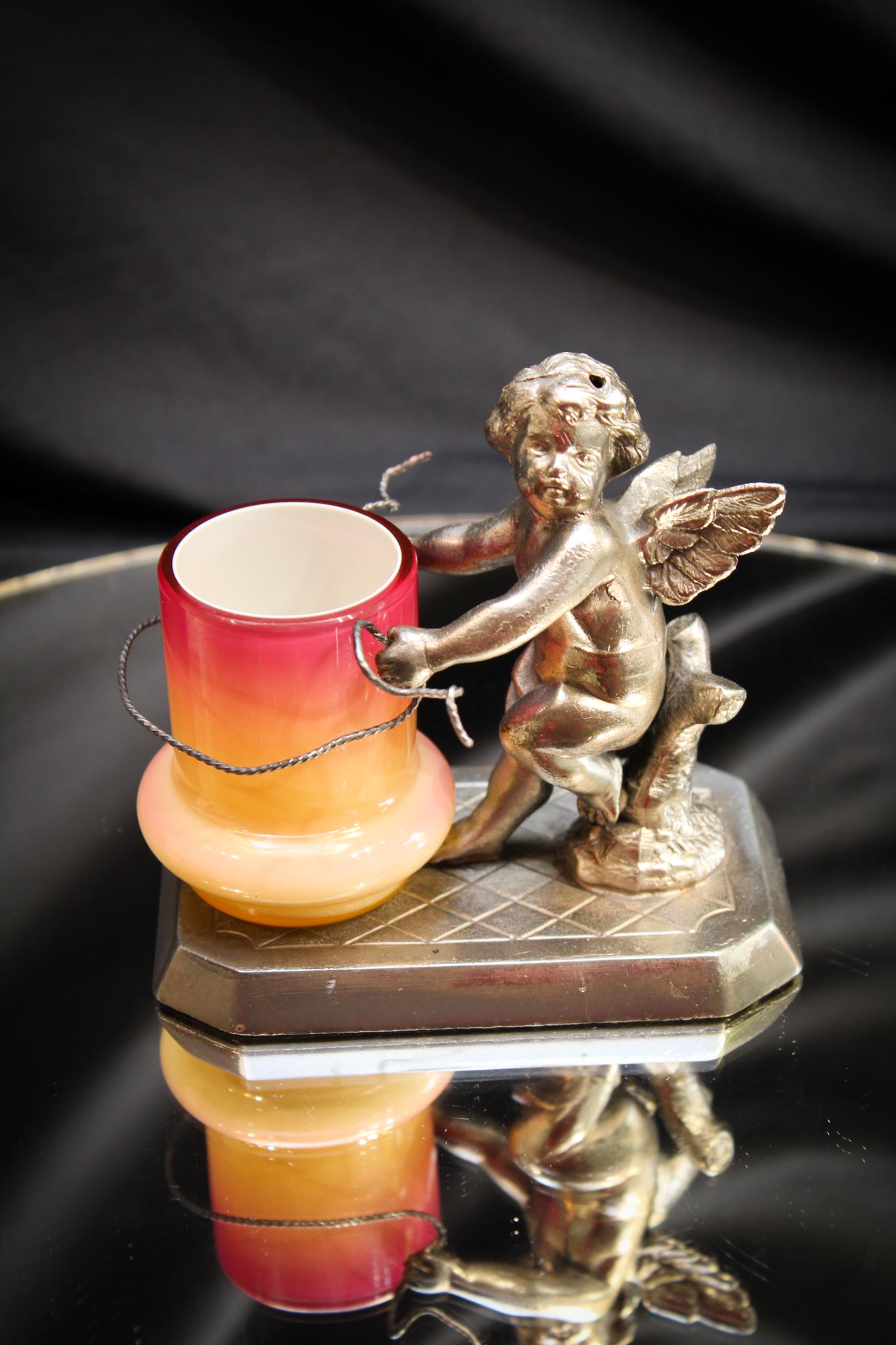 Rare Wheeling Peachblow Toothpick Holder Tufts (1 of 7)