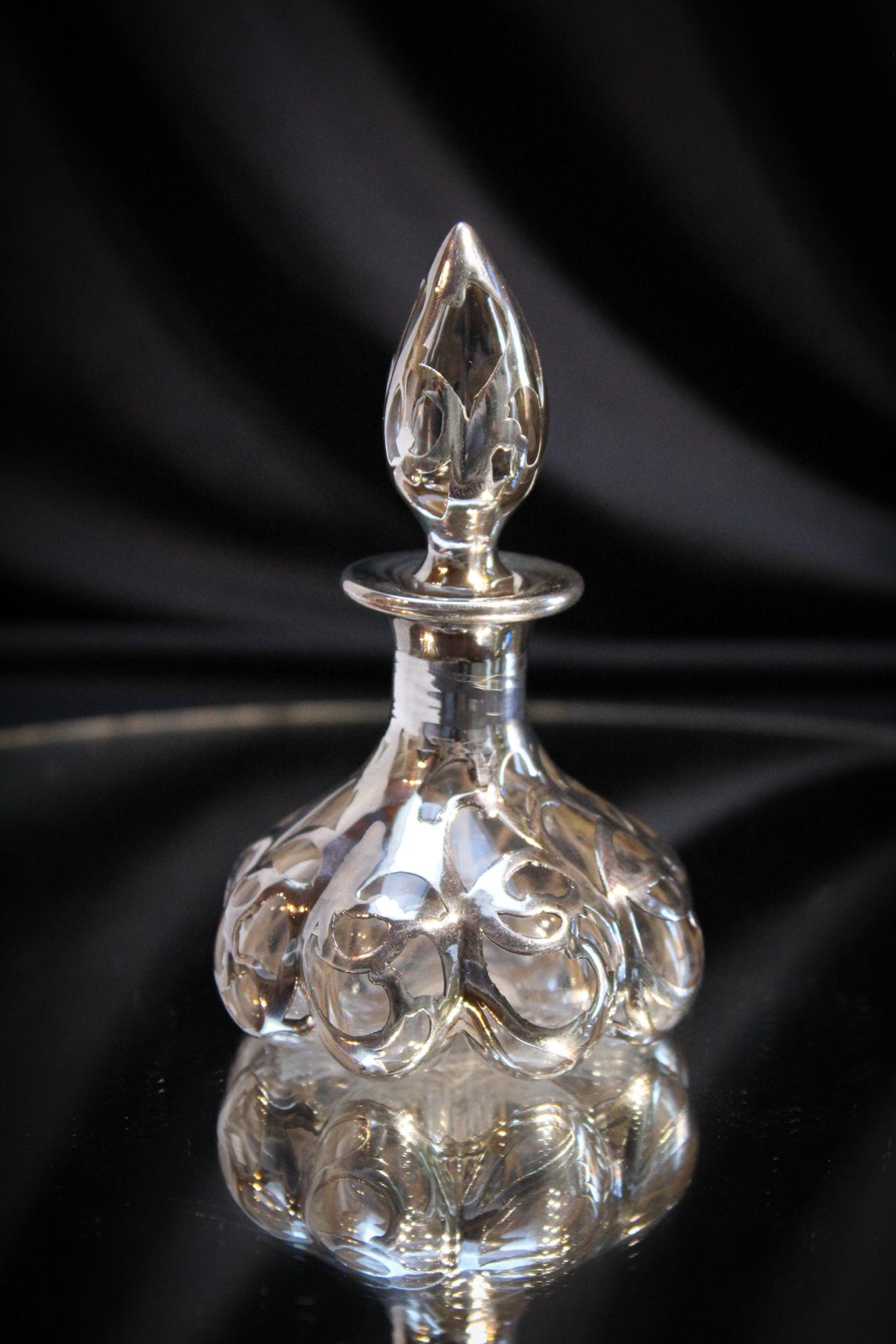 Steuben Sterling Overlay Perfume (1 of 4)