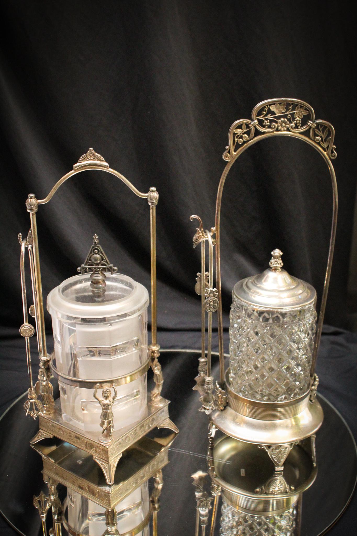 2 pc Lot Victorian Rogers & Meriden Silverplate Pickle (1 of 8)