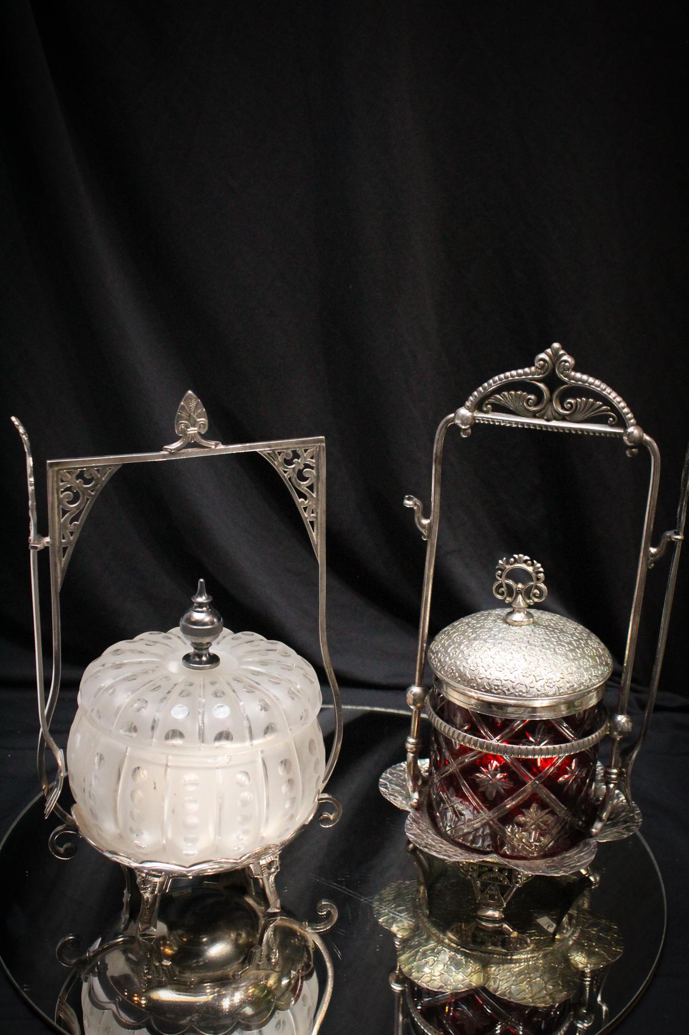 2 pc Lot Victorian Meriden  & Simpson Silverplate (1 of 8)