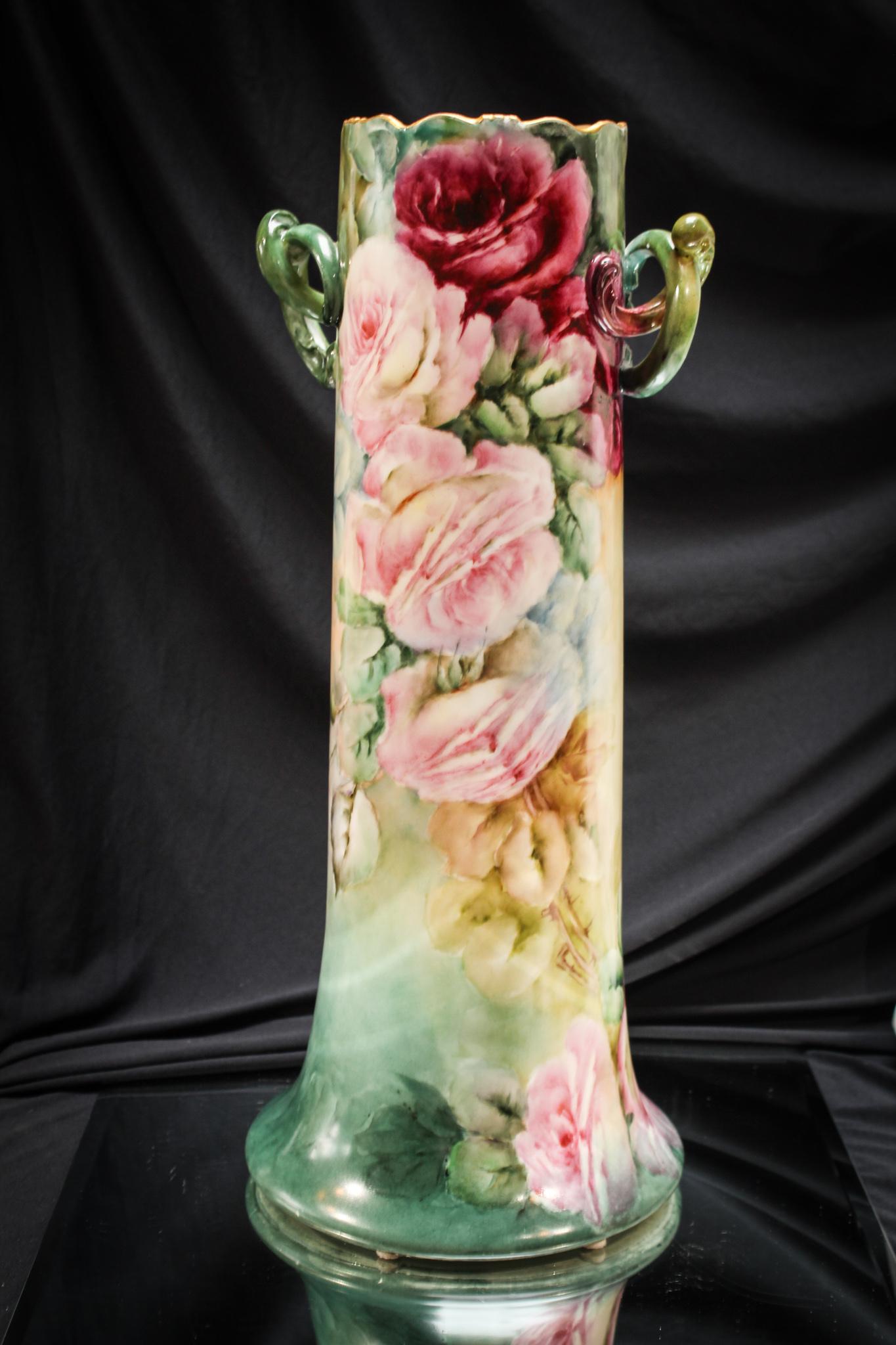 Bavaria Porcelain Rose Vase (1 of 5)