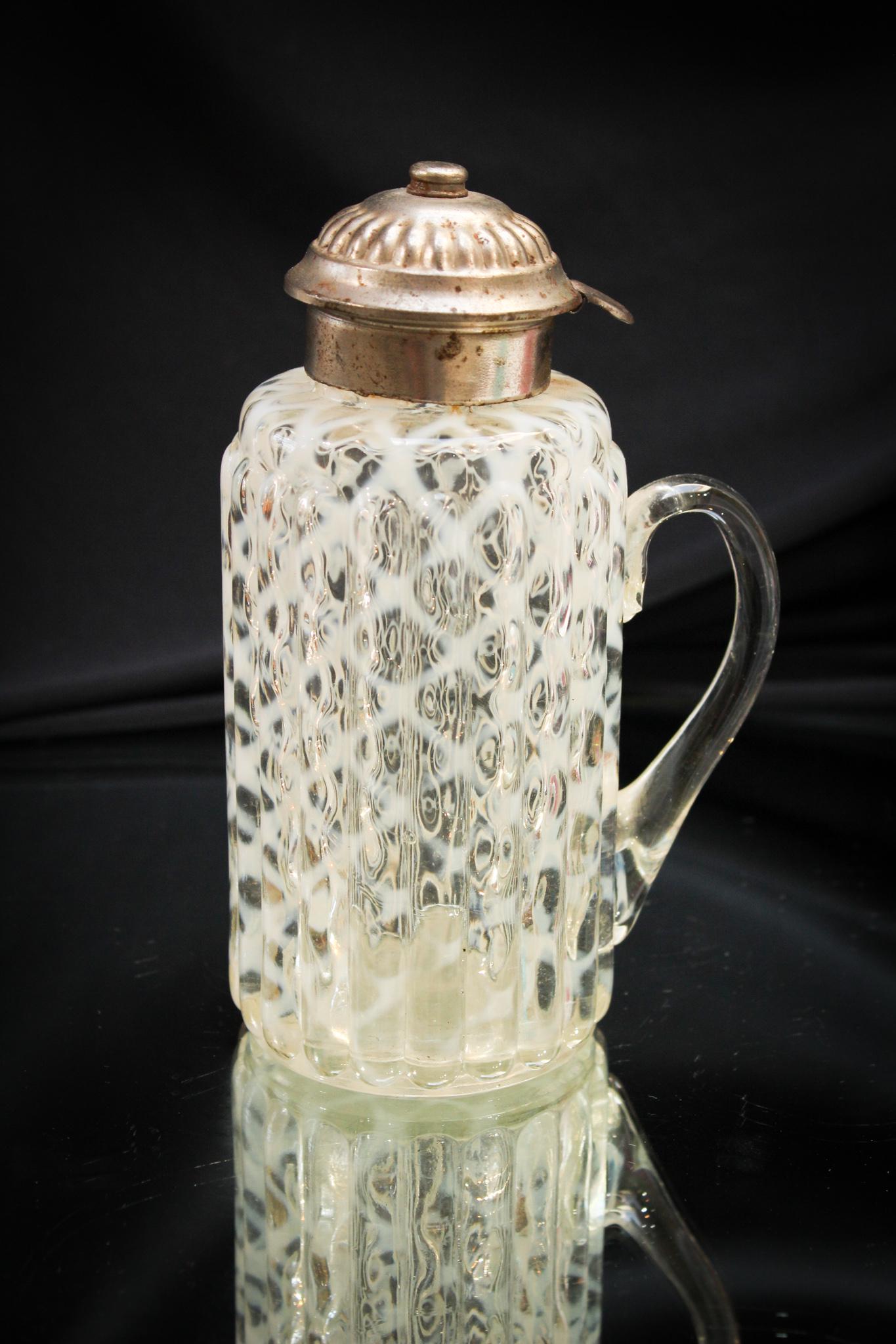 Northwood Ribbed Lattice Opalescent Victorian Syrup (1 of 4)