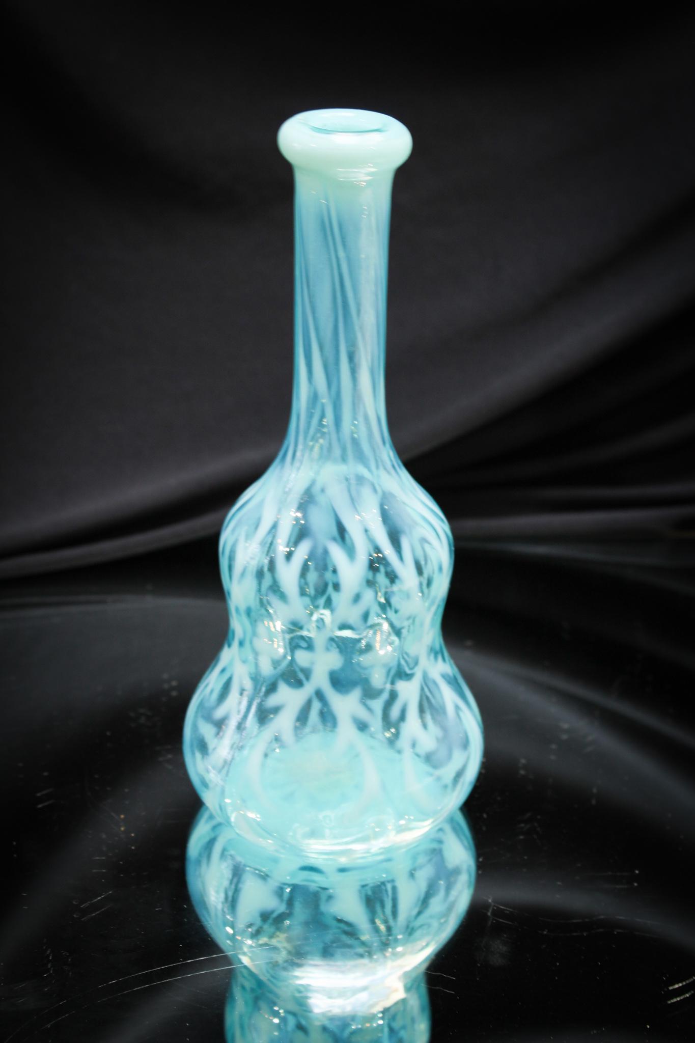 Northwood rare Spanish Lace Barber Bottle (1 of 4)