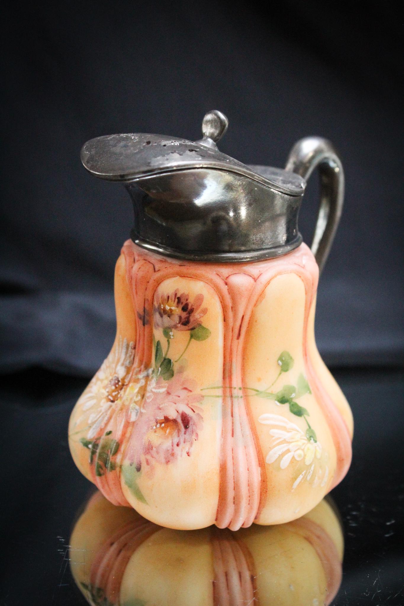 Mt. Washington Victorian Glass Syrup Pitcher (1 of 6)