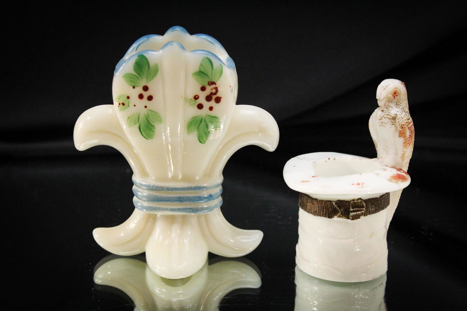 2 pc Lot Victorian Novelty Toothpick Holders (1 of 3)
