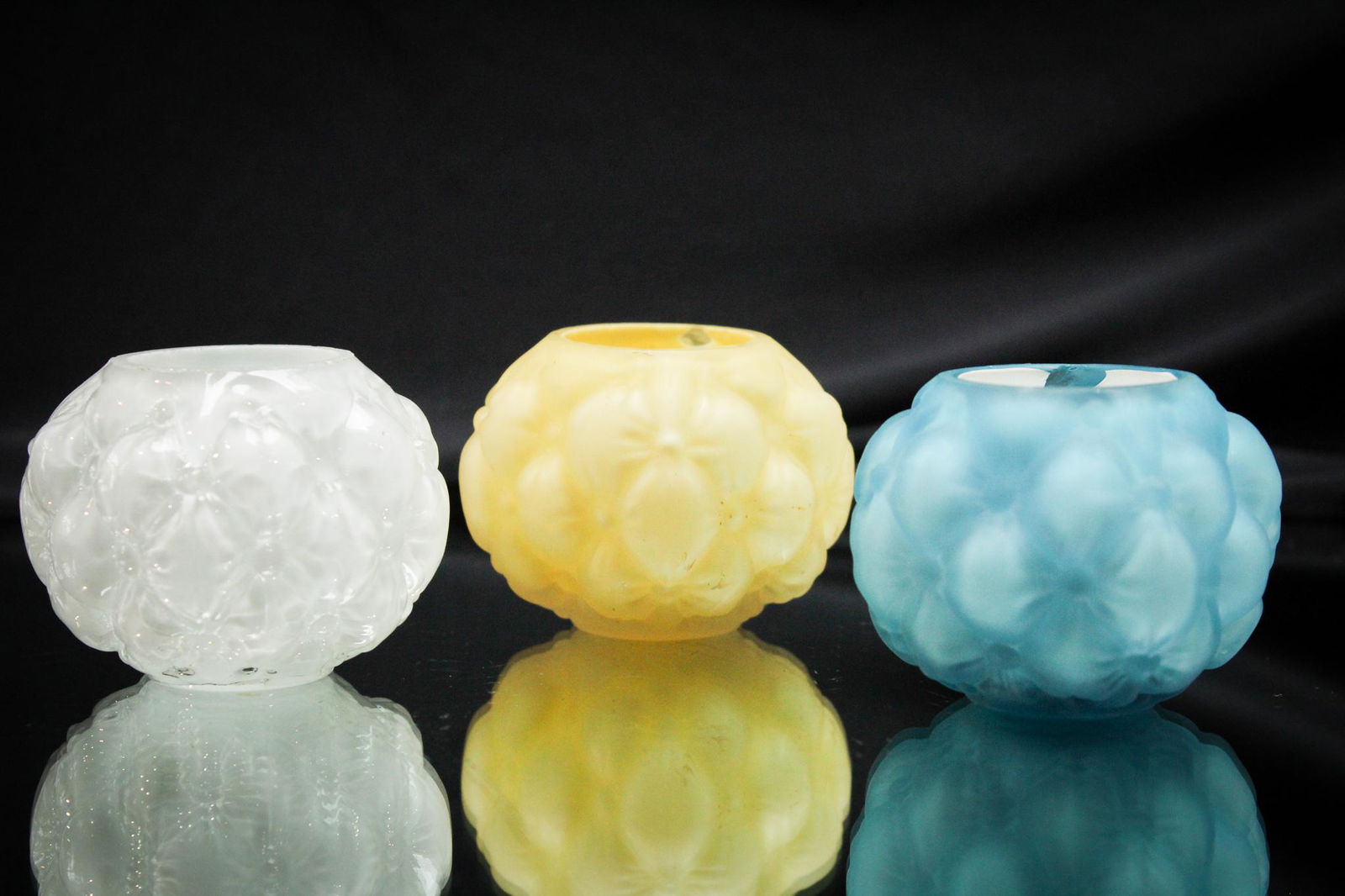 3 pc Lot Victorian Consolidated Florette Toothpick Holders (1 of 9)