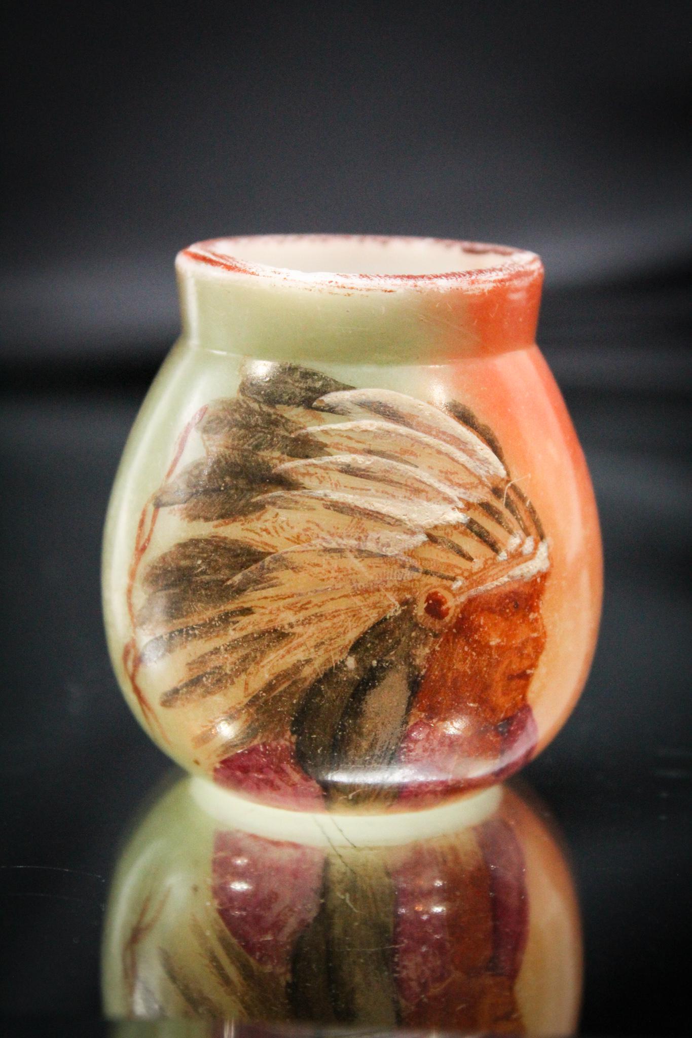 Handel Indian Chief Victorian Toothpick Holder (1 of 4)