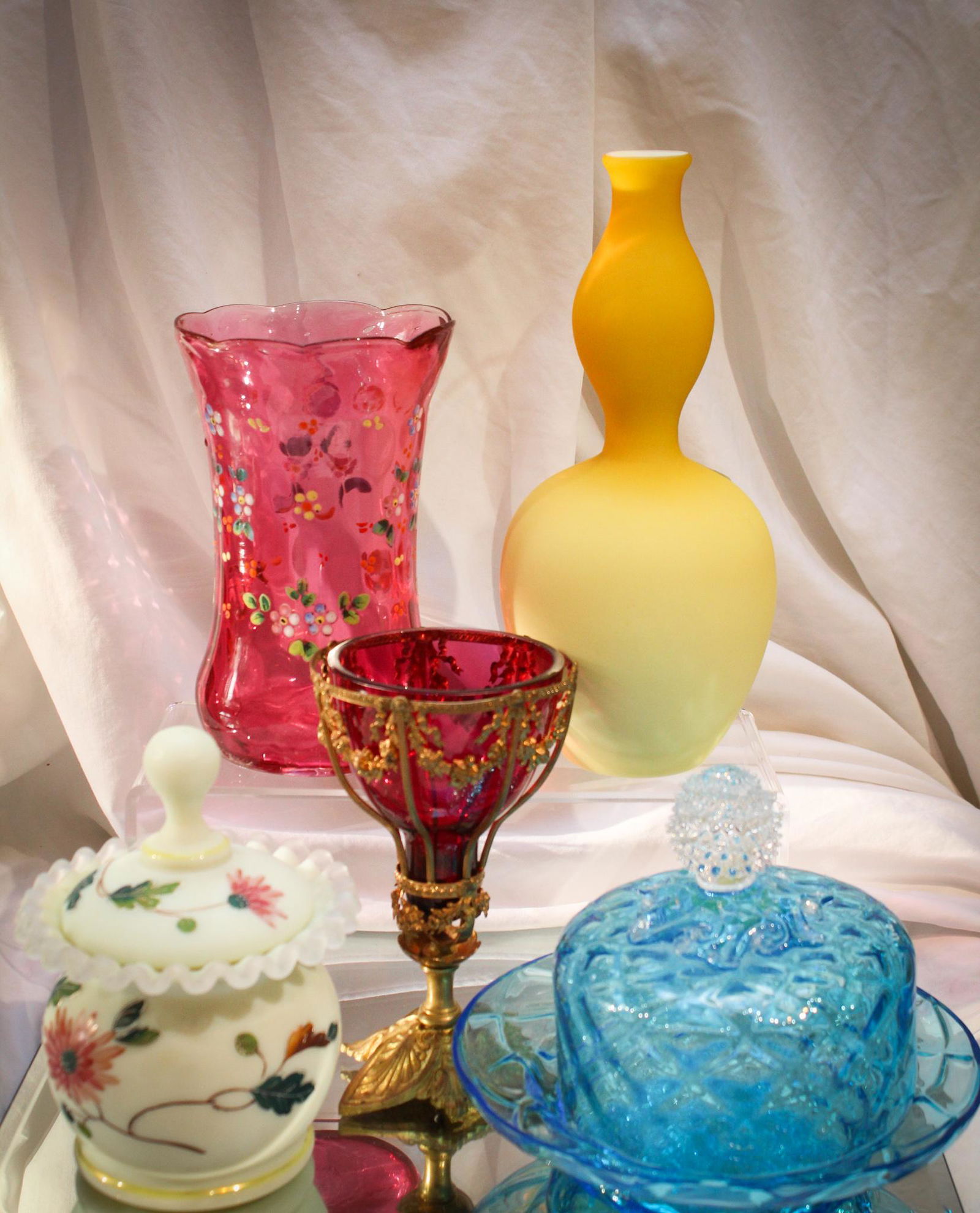 5 pc Lot Assorted Glass (1 of 8)
