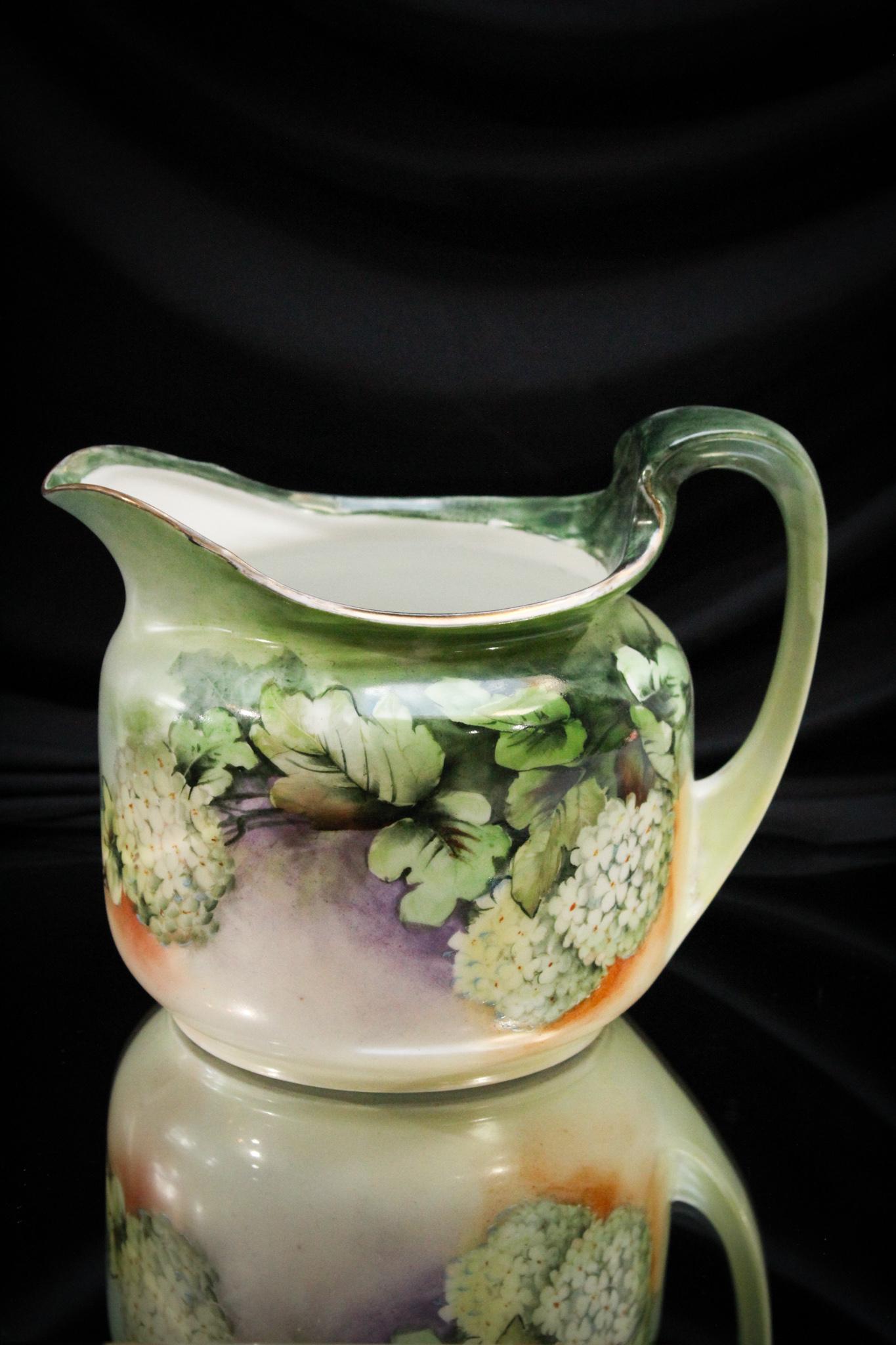 Hand Painted Germany Porcelain Pitcher (1 of 5)