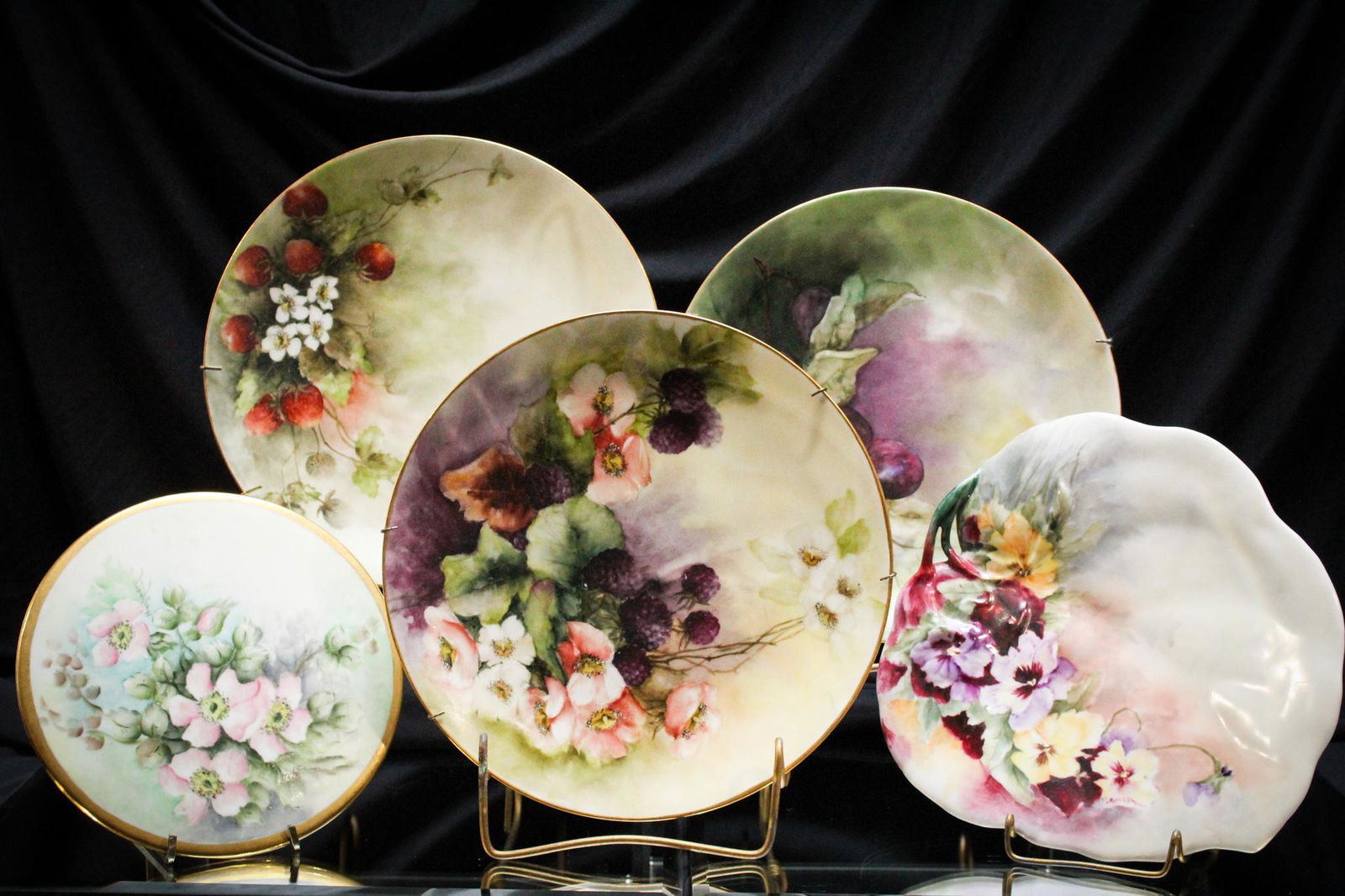 5 pc. Lot Hand Painted Porcelain French Austria Nippon (1 of 14)