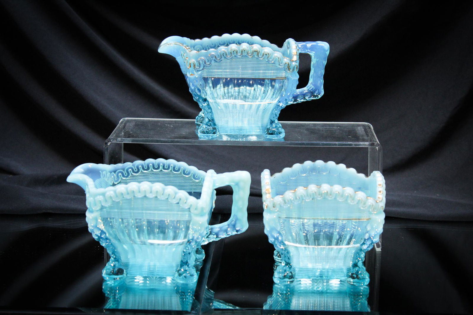 Northwood Victorian Blue Opalescent Glass Alaska (1 of 5)