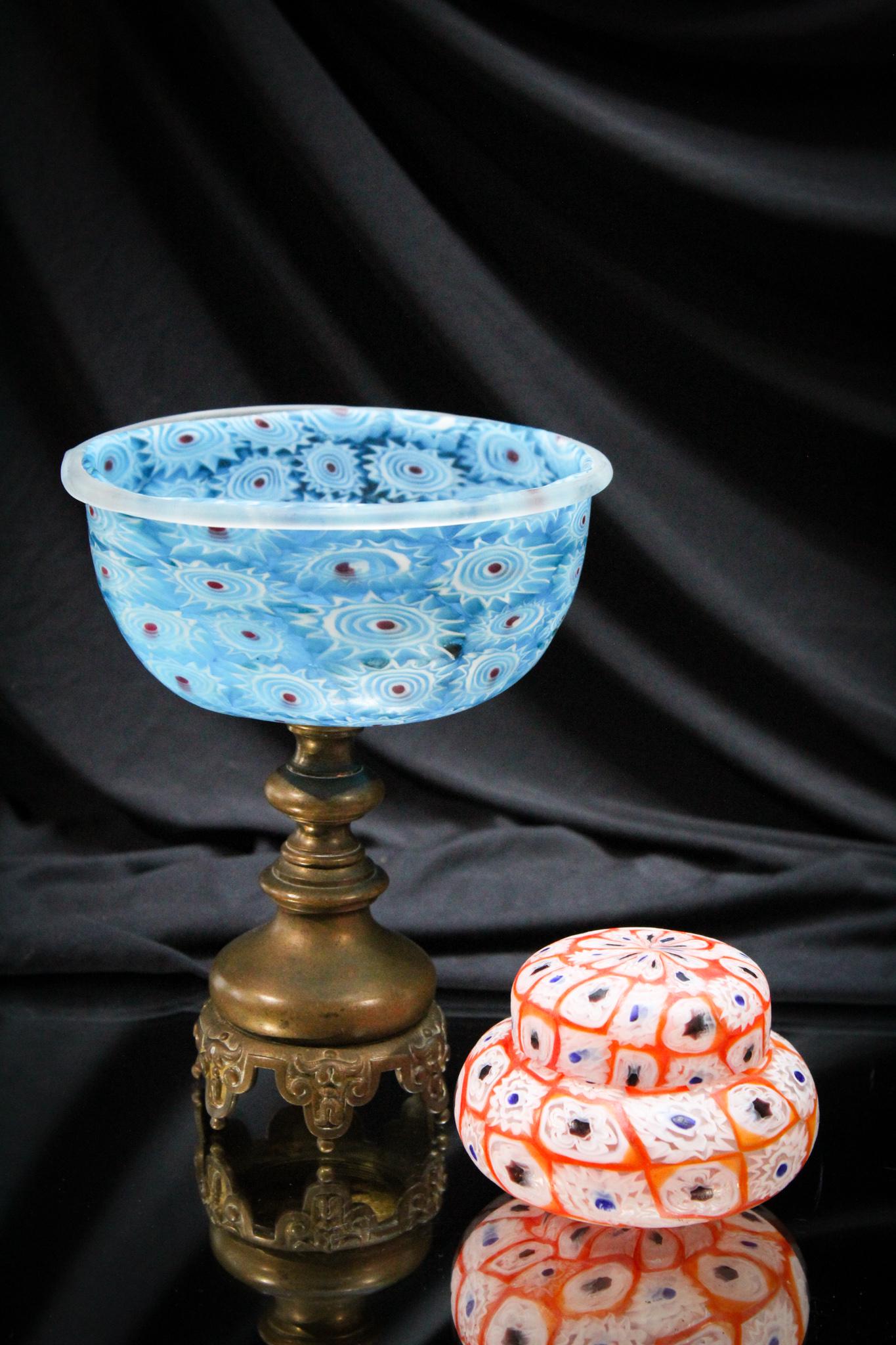 2pc. Lot Millefiori Art Glass (1 of 8)