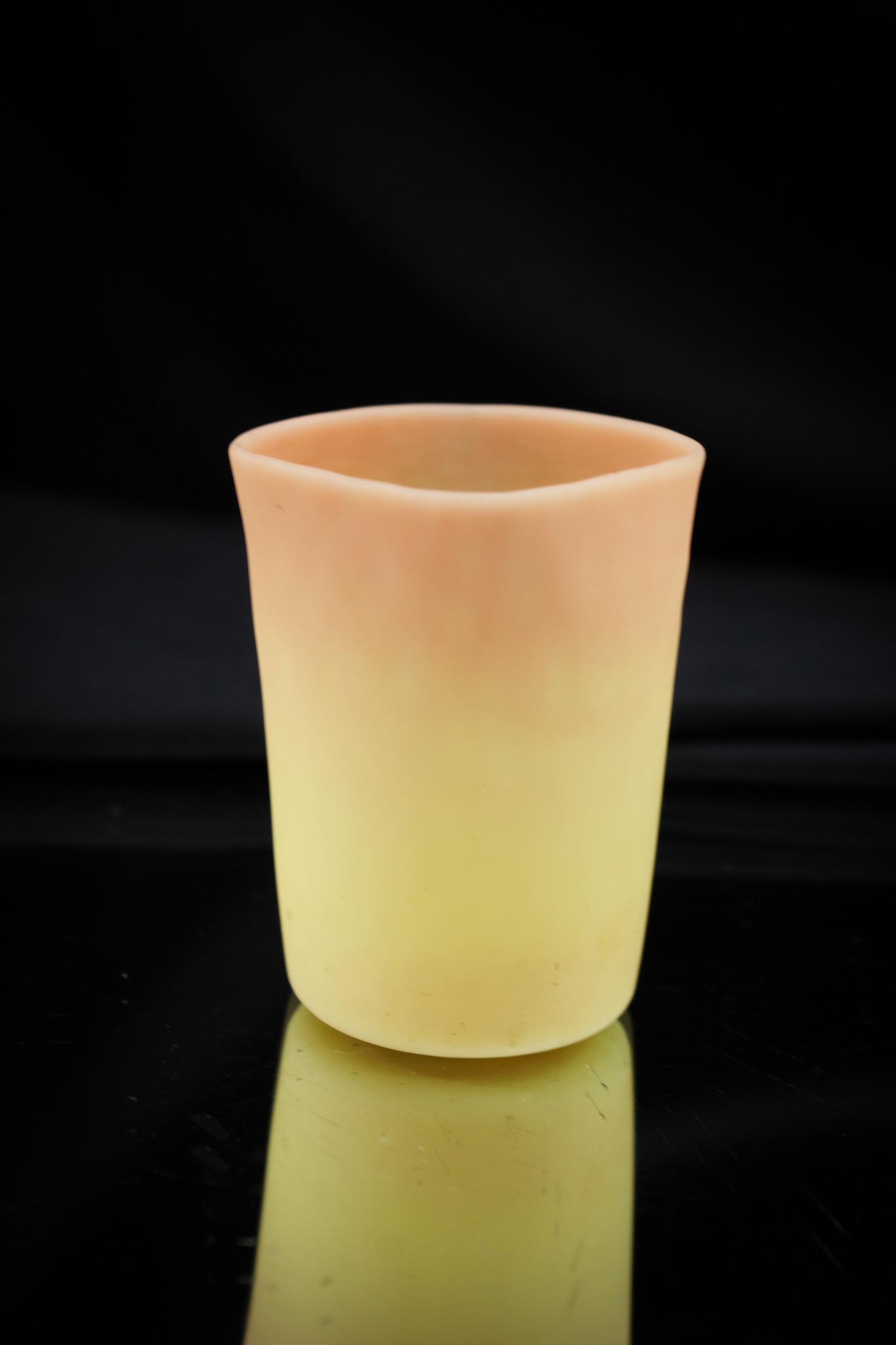 Mt. Washington Burmese Diamond Quilt Victorian Toothpick Holder (1 of 5)