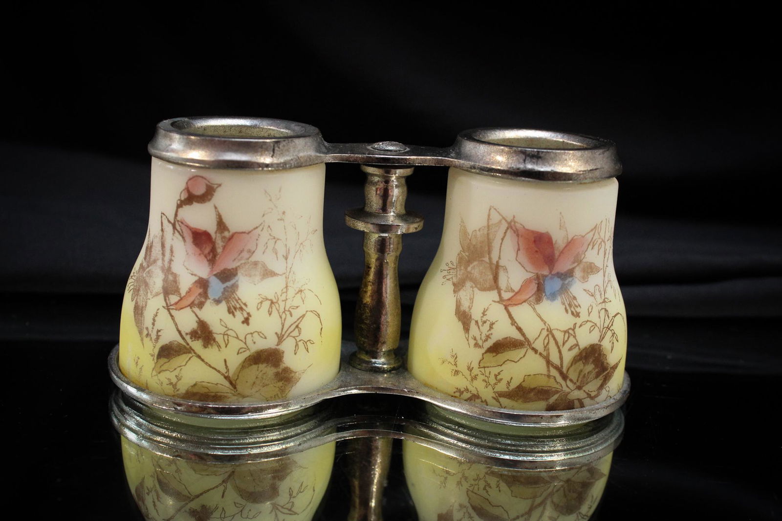 Binoculars Victorian Decorated Toothpick Holder (1 of 5)