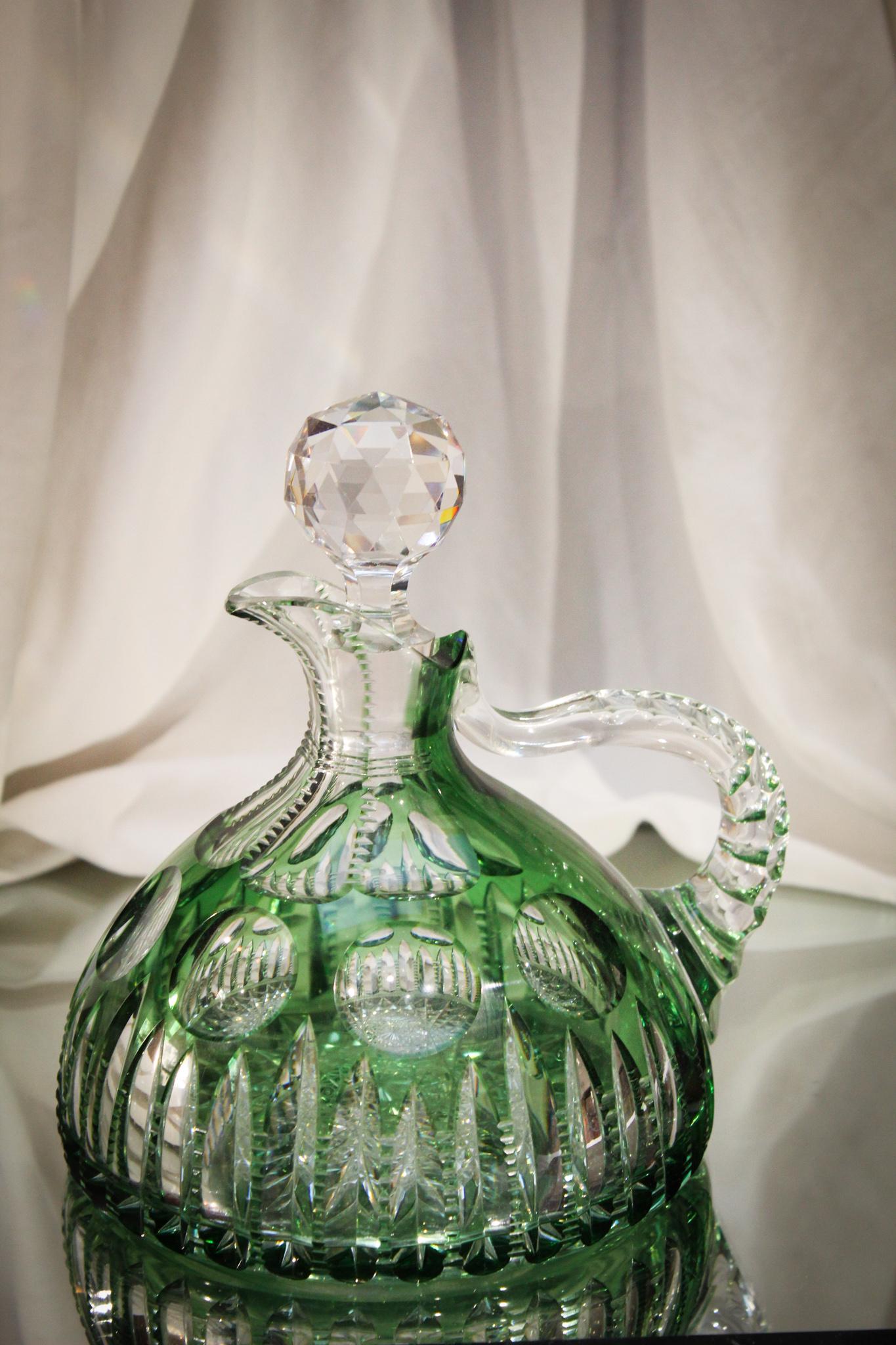 Mt. Washington ABCG American Brilliant Cut Glass "Boston" Decanter (1 of 9)