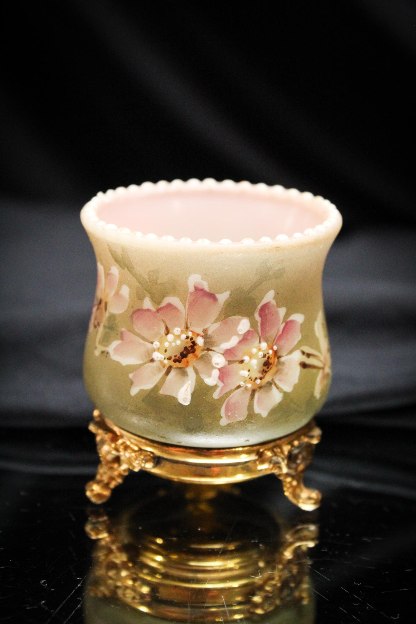 Wavecrest Victorian Floral Toothpick Holder (1 of 5)