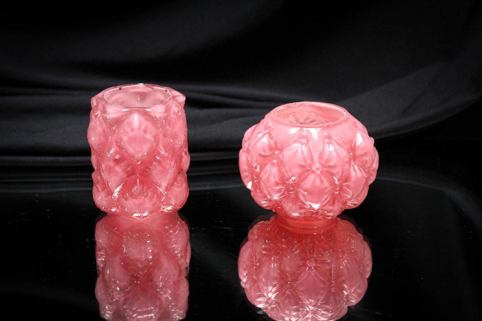 2 pc. Lot Victorian Consolidated Glass Toothpick Holders (1 of 7)