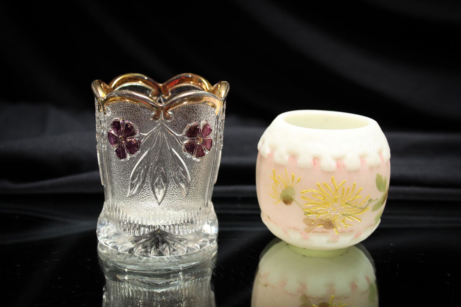 2 pc. Lot Mt. Washington Victorian Glass & More Toothpicks (1 of 6)