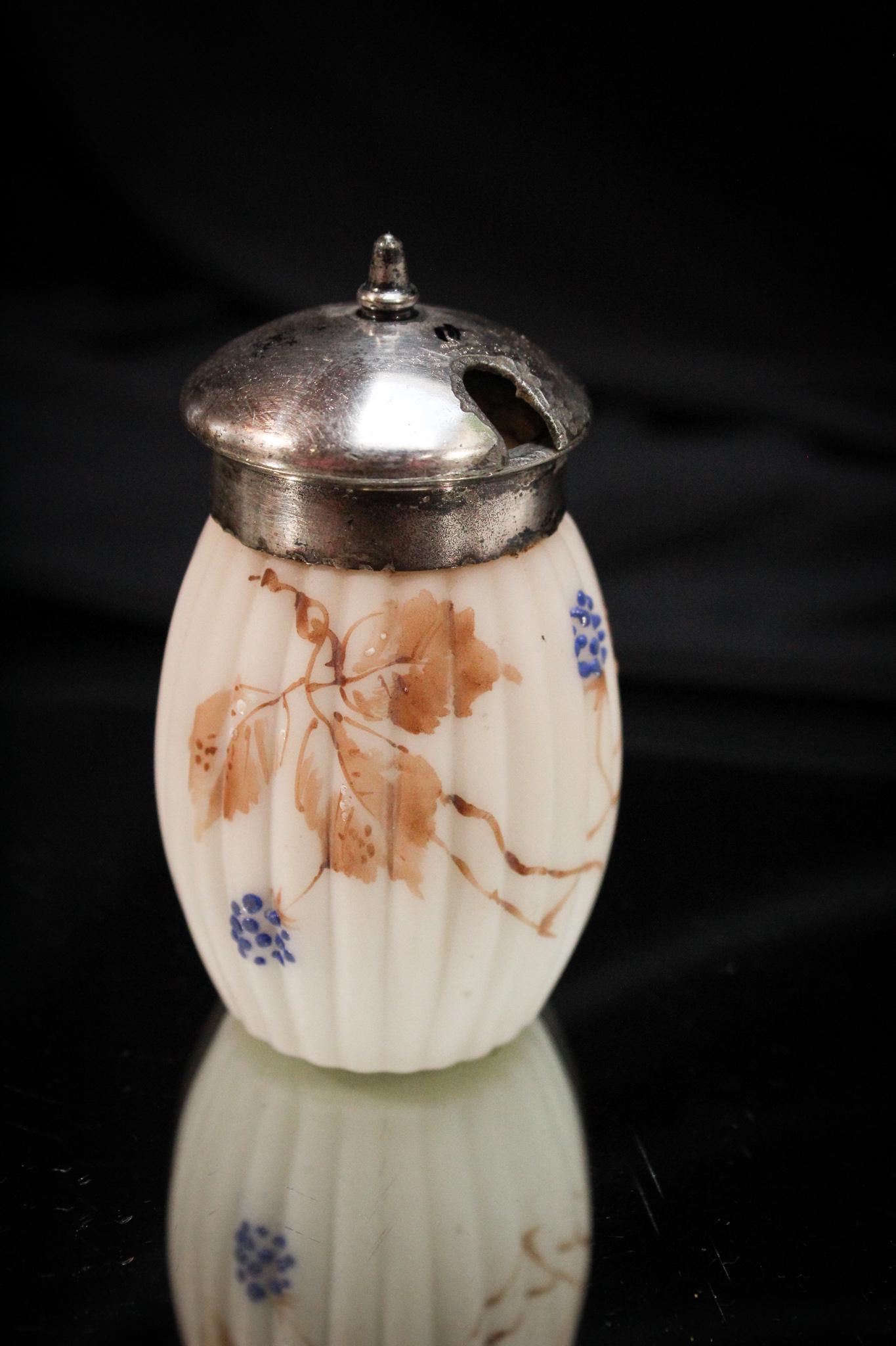 Mt. Washington Glass Victorian Mustard Jar (1 of 3)