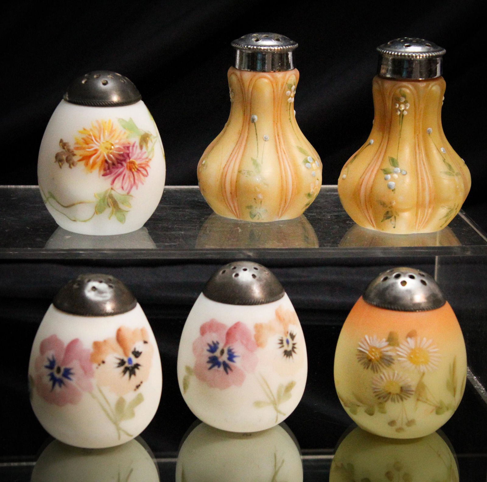 6 pc Lot Mt. Washington Victorian Salt Shakers (1 of 7)