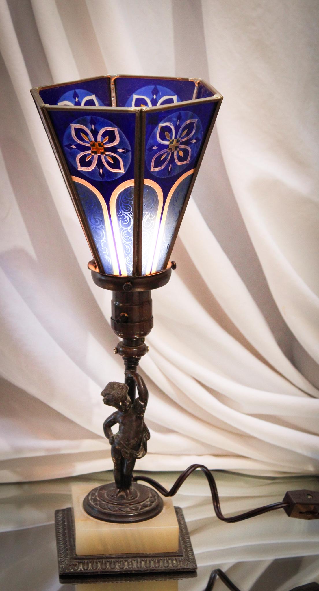 Pairpoint Cherub Boudoir Lamp (1 of 13)