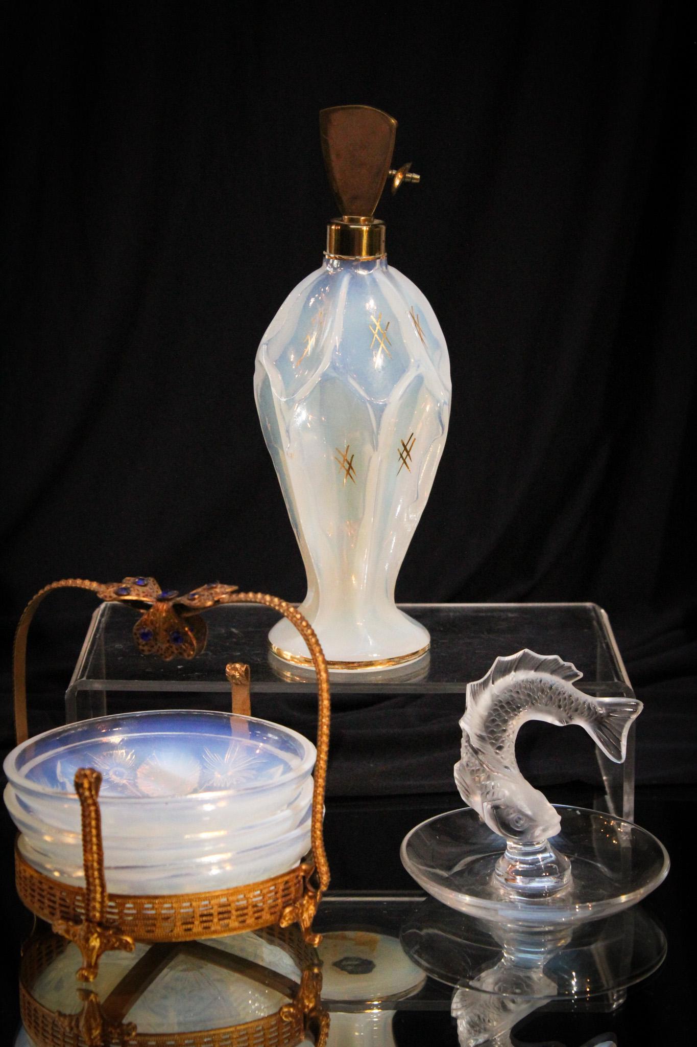 3 pc Lot French Art Glass (1 of 12)