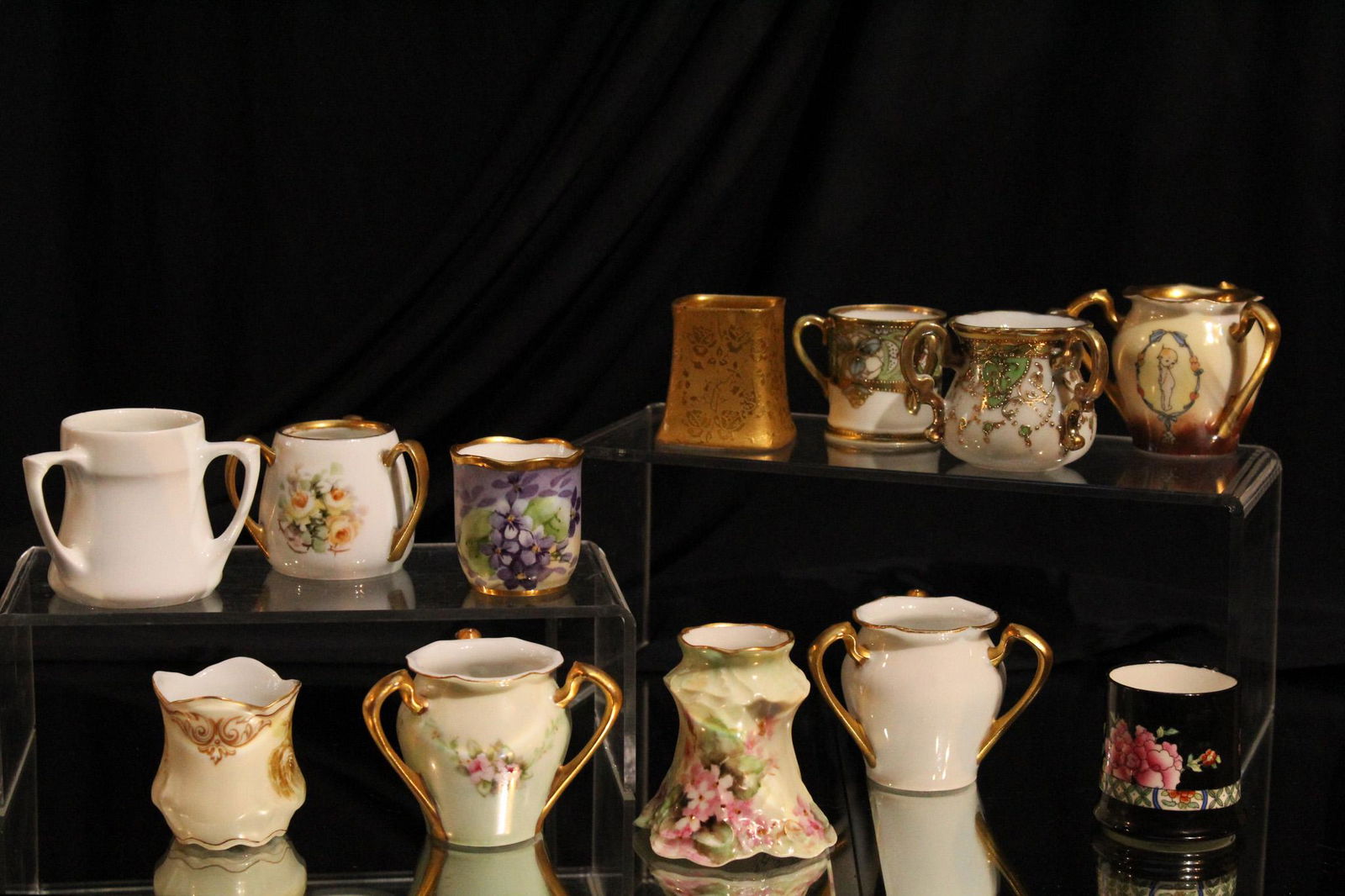 12 pc Lot China Porcelain Toothpick Holders (1 of 6)