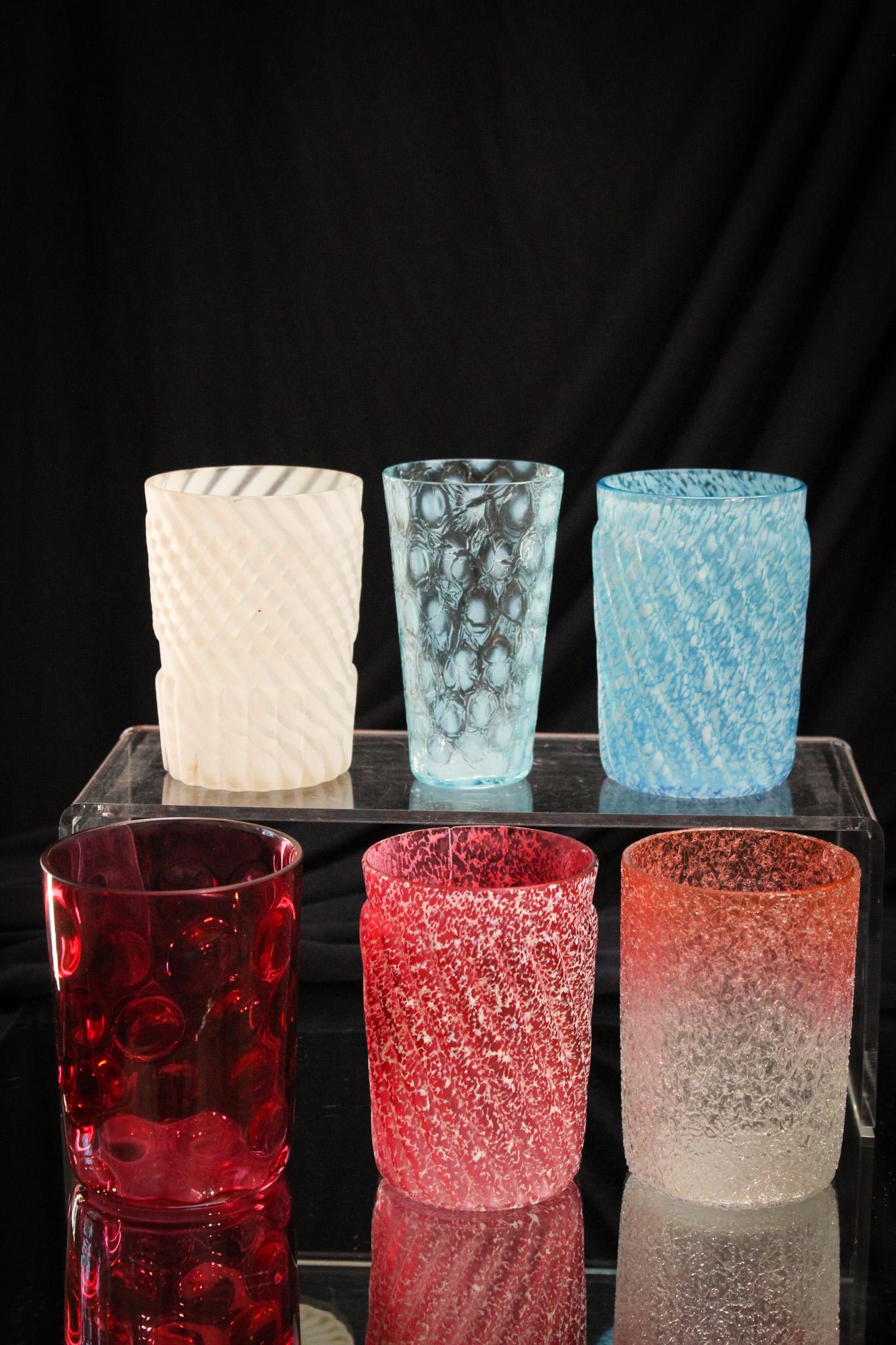 6 pc Lot Victorian Tumblers (1 of 10)