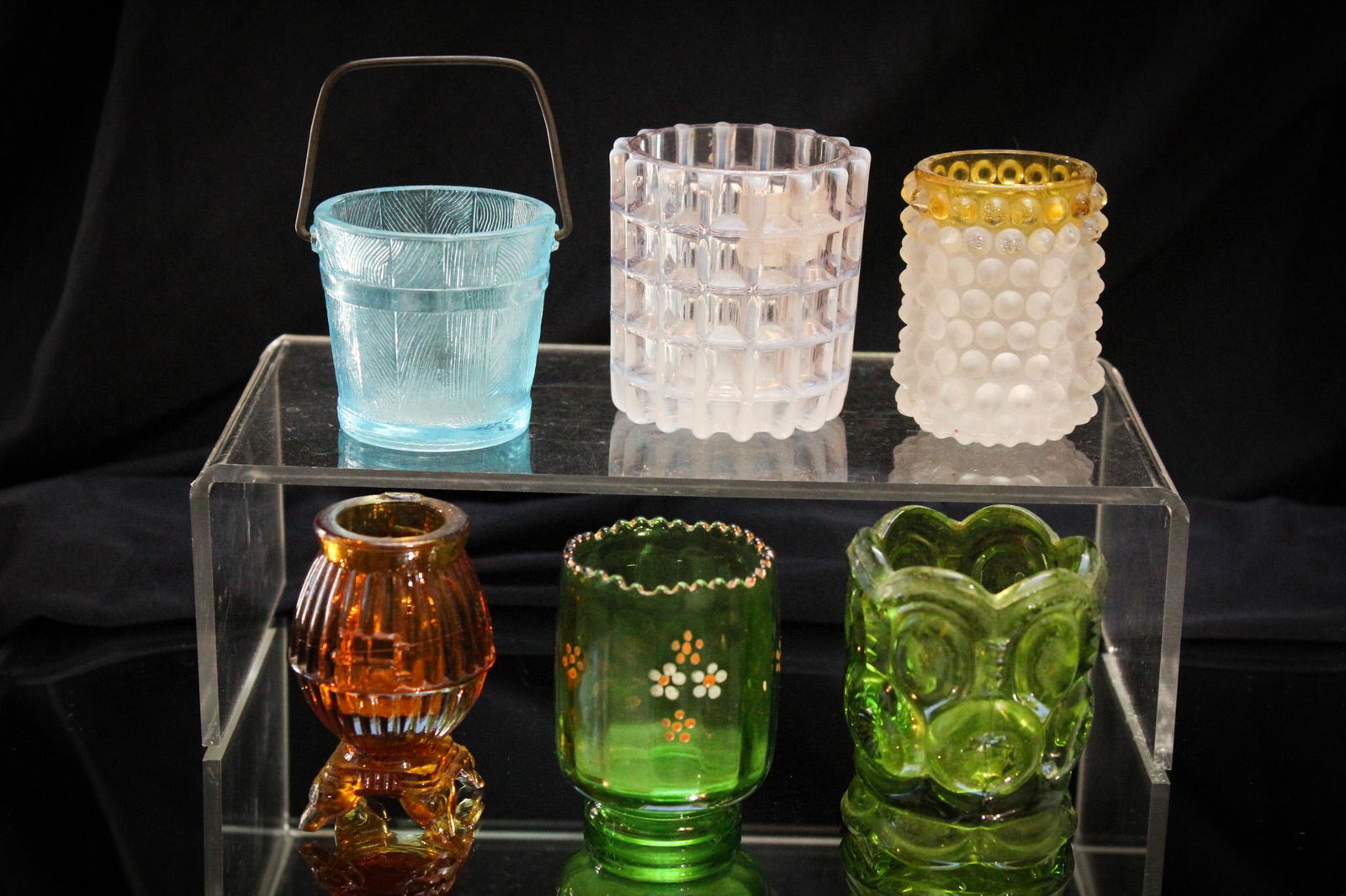 Mega Magnum Auctions 6 pc Lot Victorian Toothpick Holders (1 of 3)