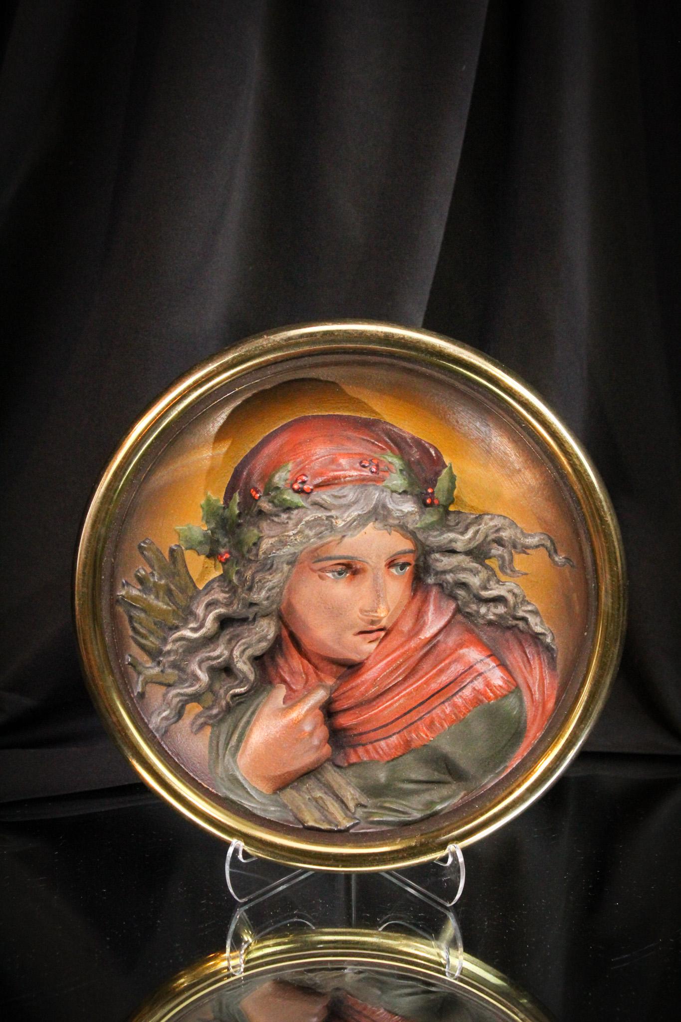 Bradley & Hubbard Figural Wall Plaque (1 of 8)