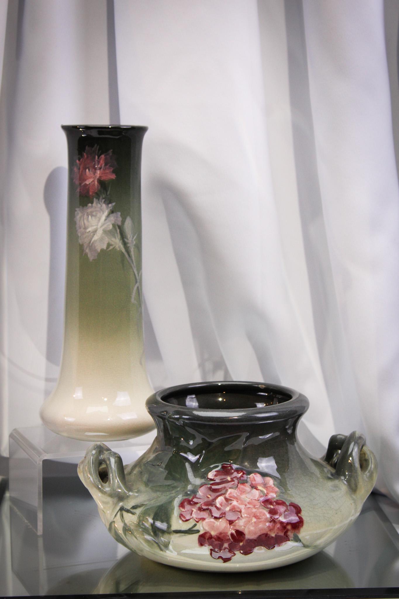 2 pc Weller Pottery Eocean & Etna (1 of 16)