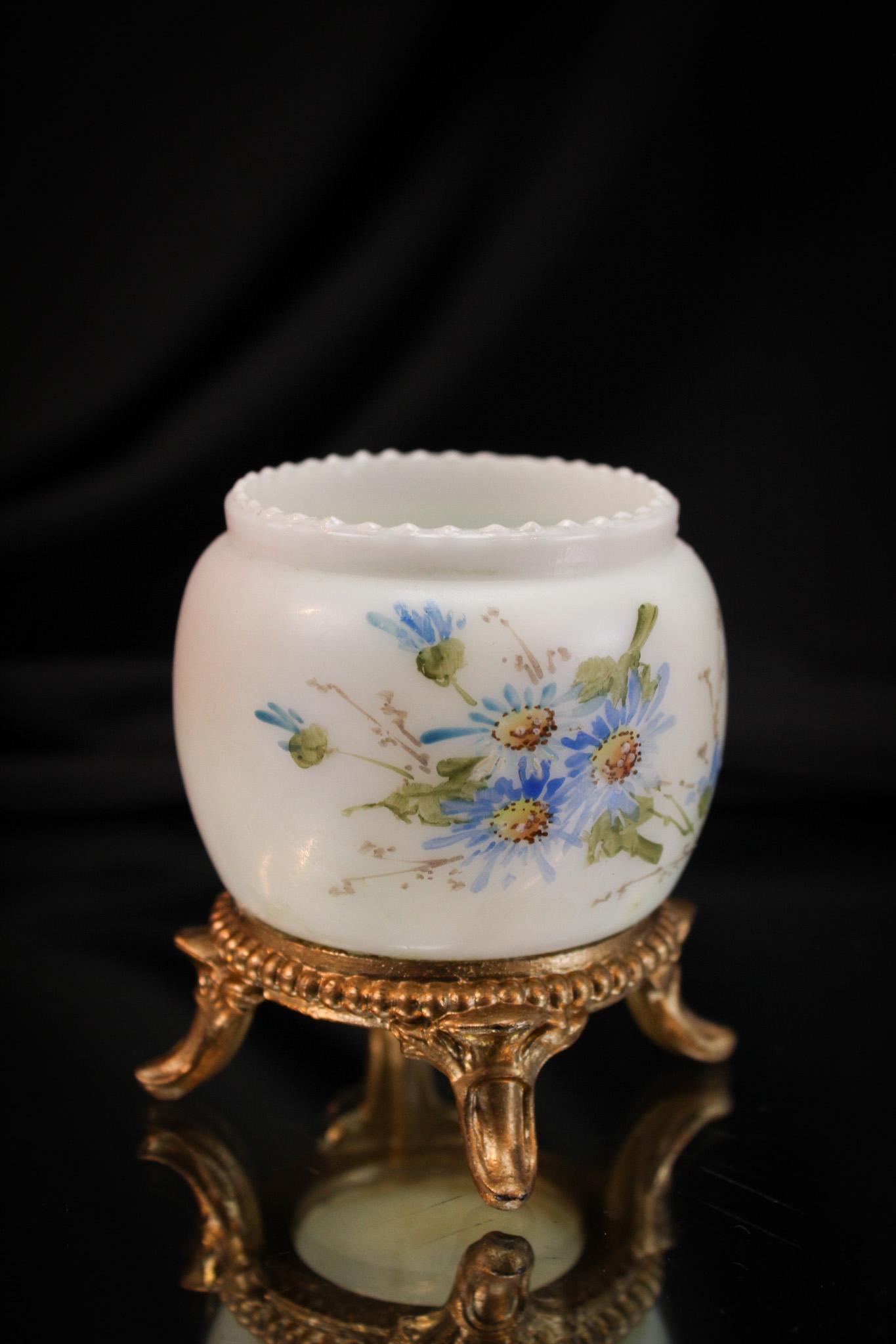 Wavecrest Ormulu Mounted Victorian Toothpick Holder (1 of 4)