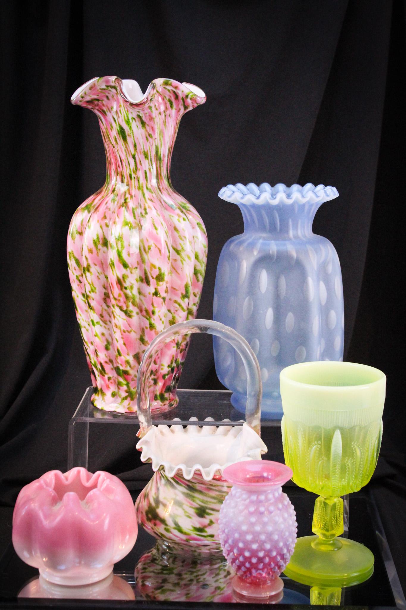 Mega Magnum Auctions 6 pc Lot Fenton Glass Goodness (1 of 14)