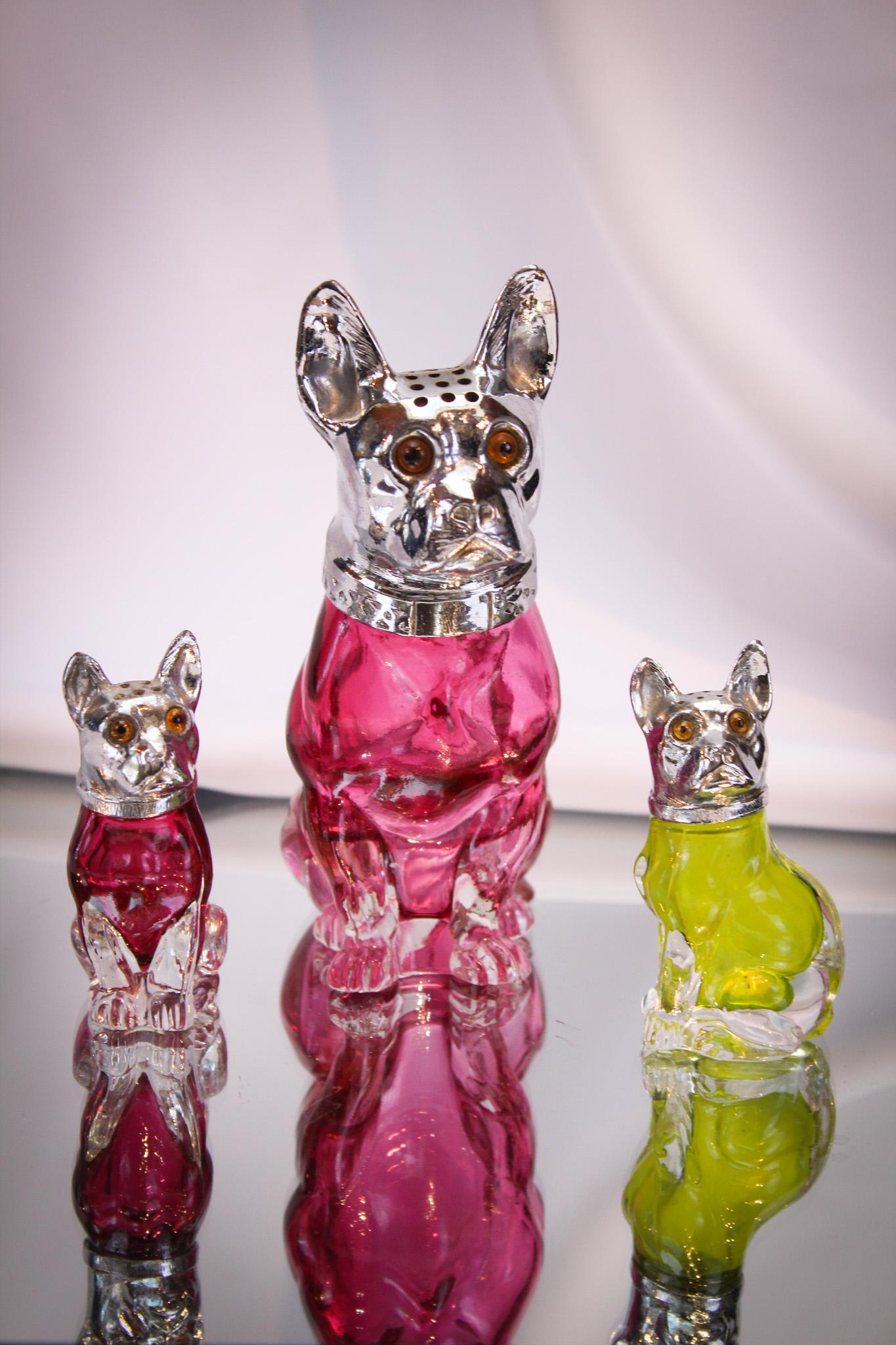 3 pc Lot Victorian Bull Dog Sugar & Salt Shakers (1 of 11)