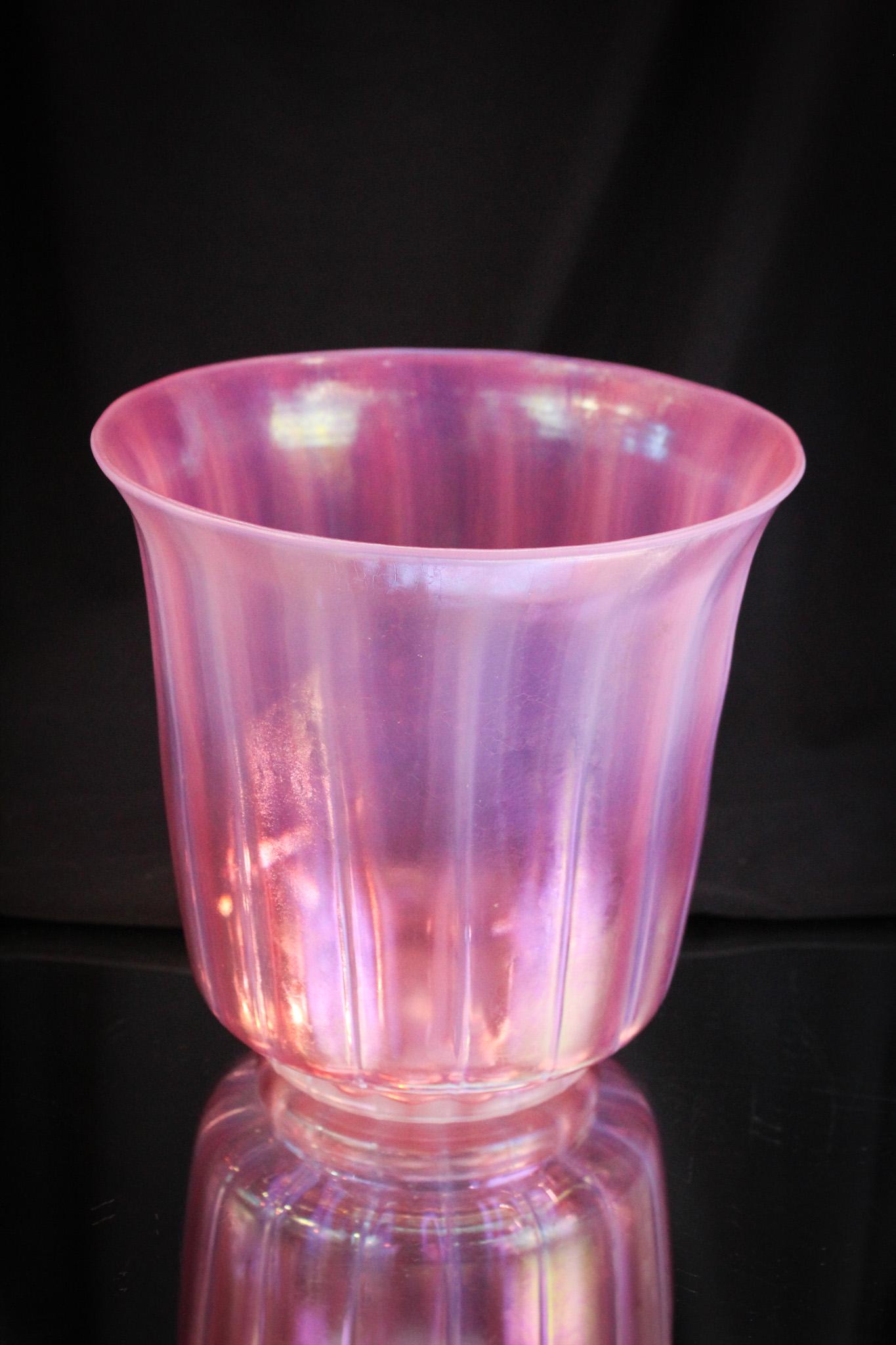Steuben Oriental Poppy Glass Vase (1 of 6)