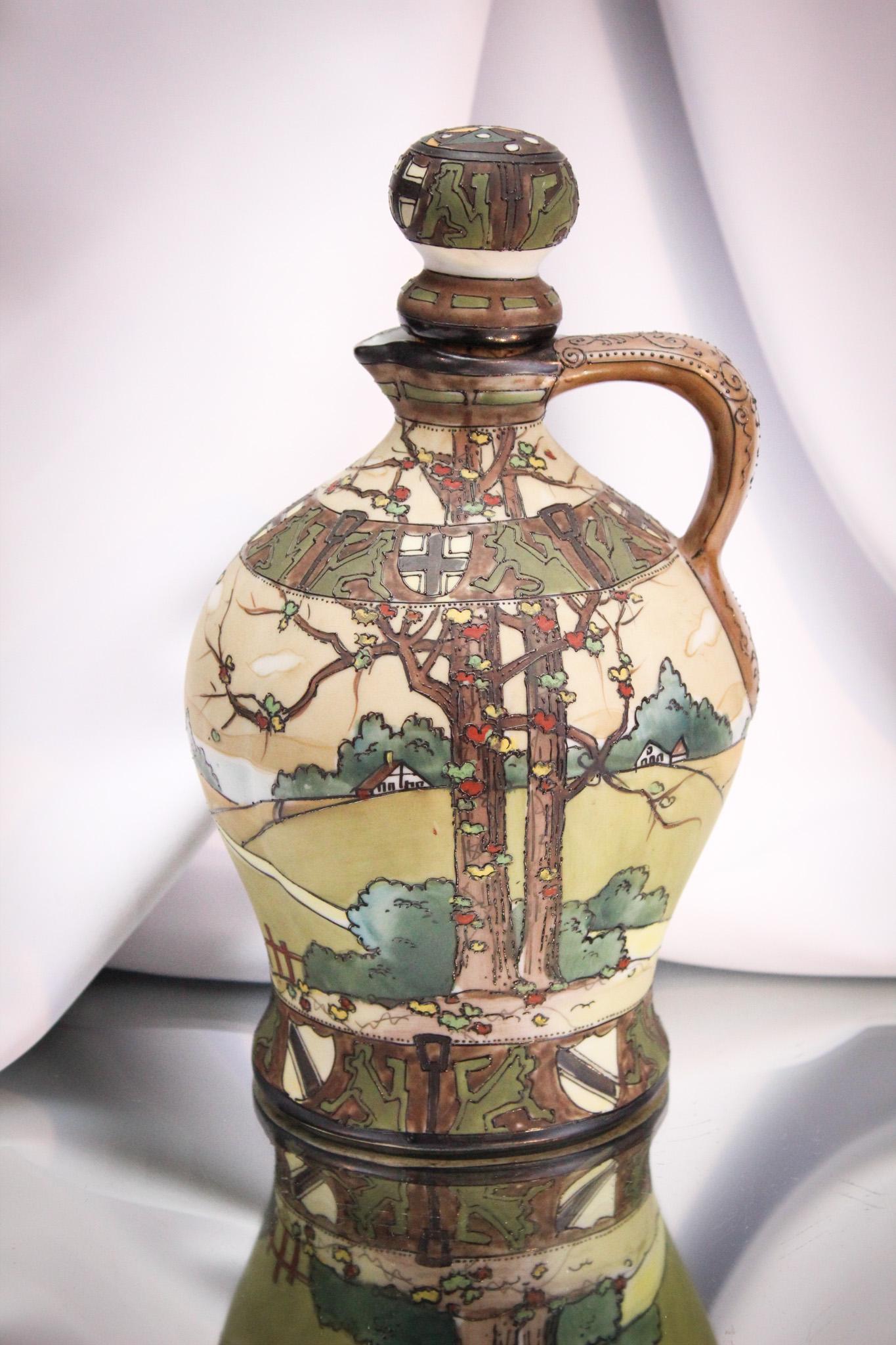 Nippon Scenic Whiskey Jug (1 of 8)